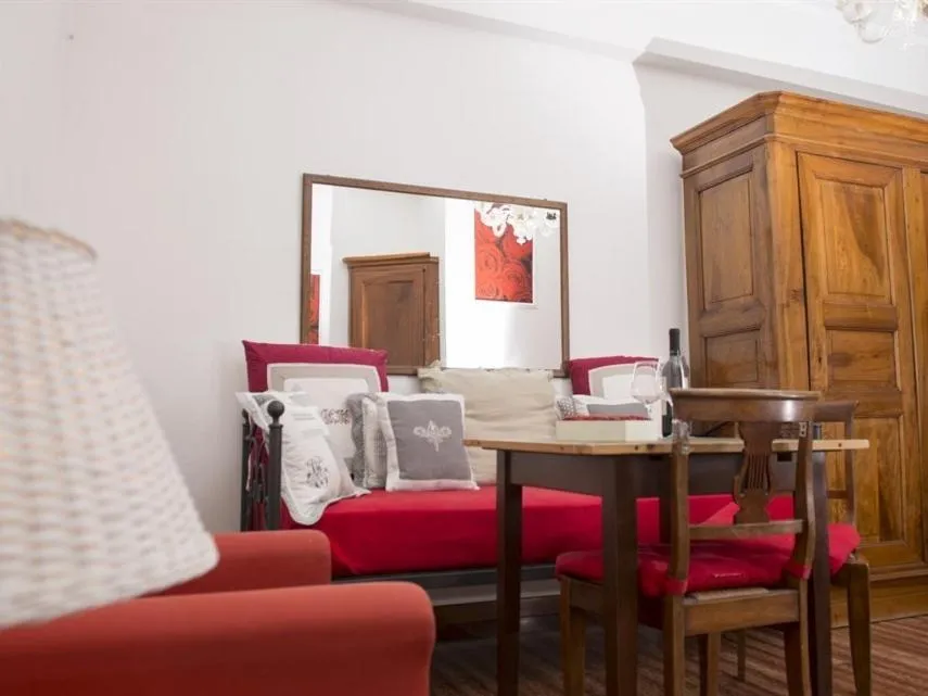 Bedroom in Le Fate Apartments