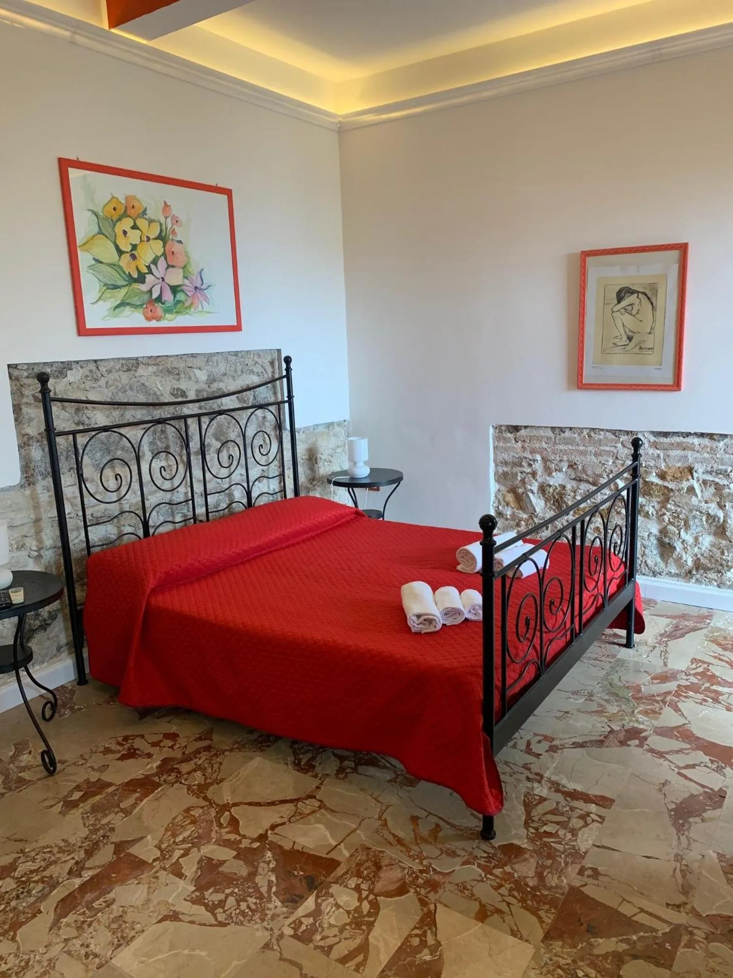 Bed in B&B Villa Delle Rondini
