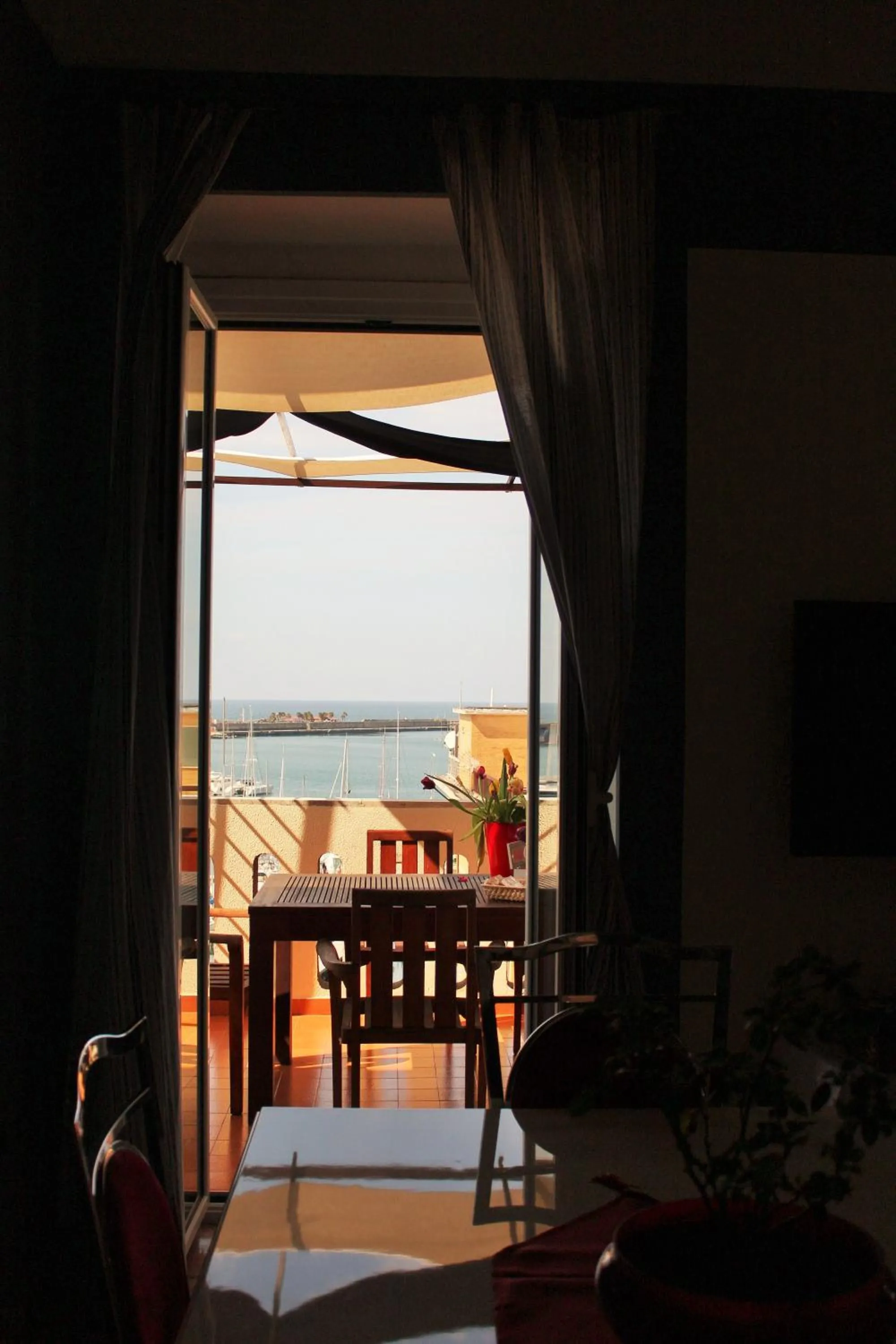 Communal lounge/ TV room in B&B Villa Delle Rondini