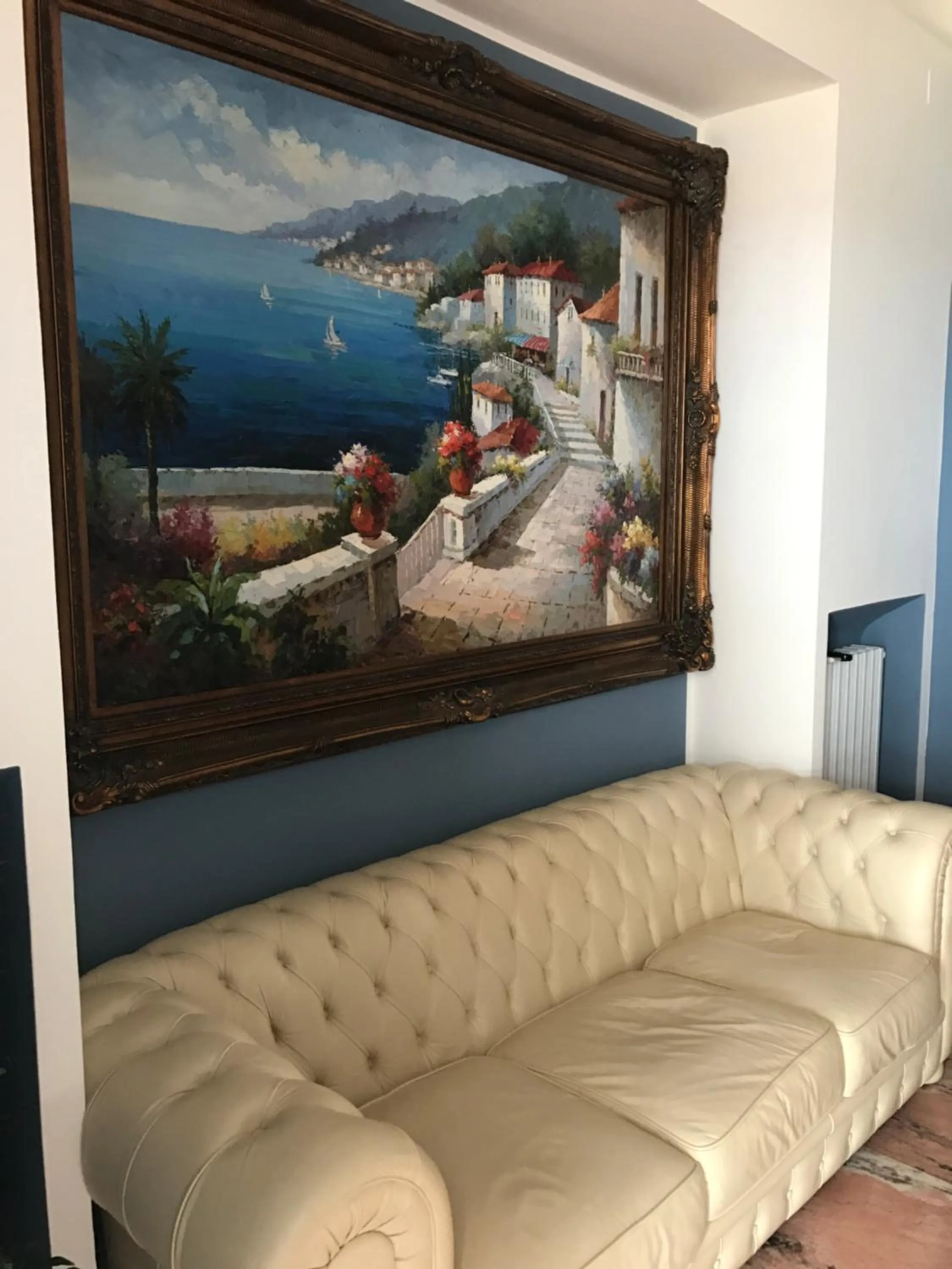 Communal lounge/ TV room in B&B Villa Delle Rondini