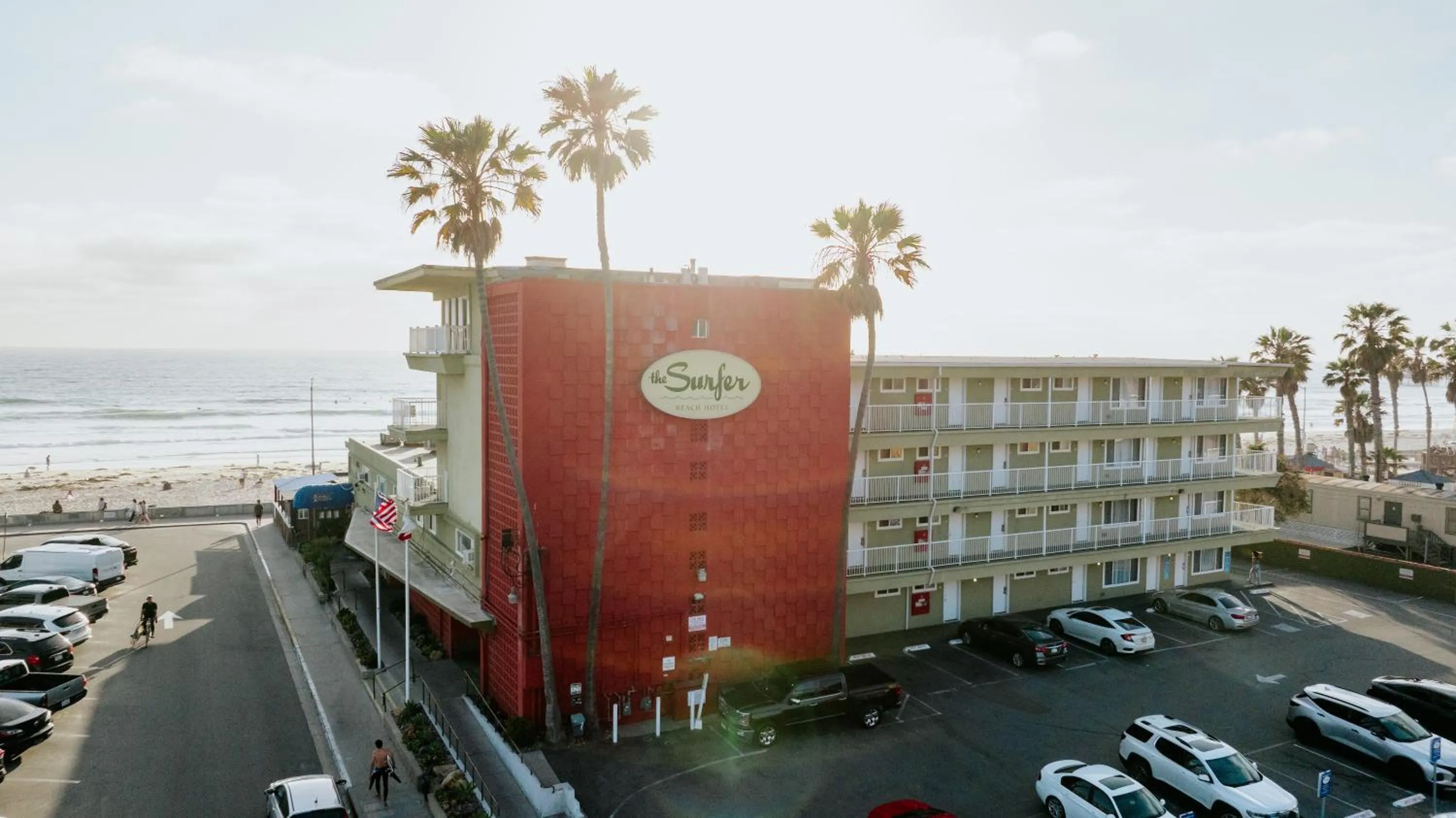 Property building in Surfer Beach Hotel