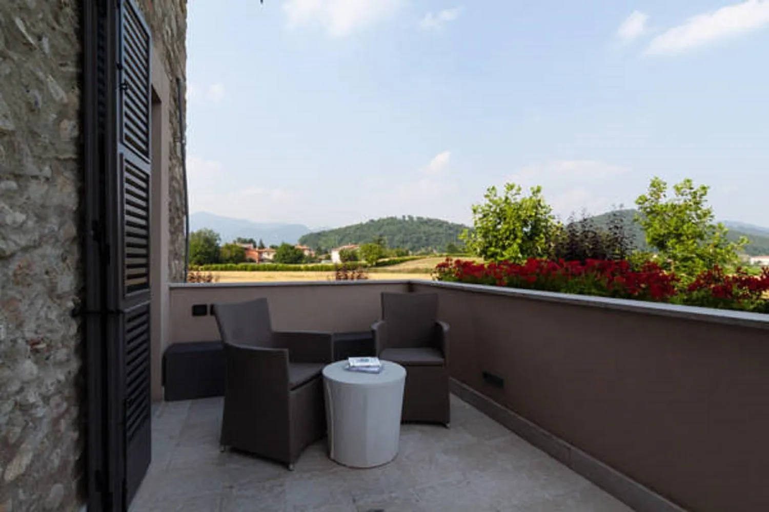 Balcony/Terrace in B&B a Ca' Minore Franciacorta