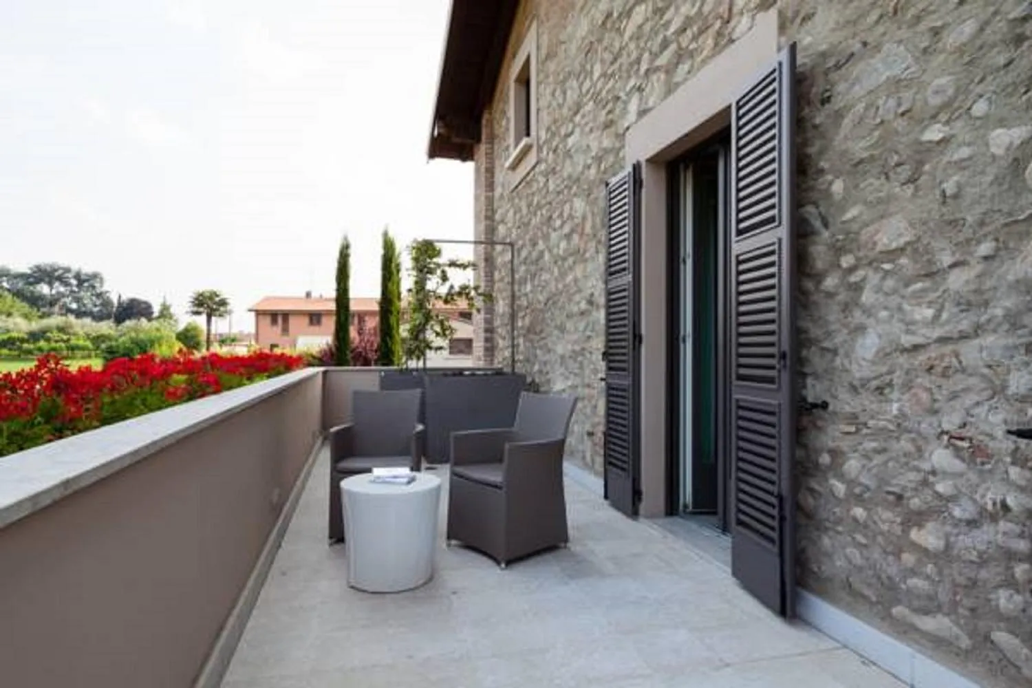 Balcony/Terrace in B&B a Ca' Minore Franciacorta