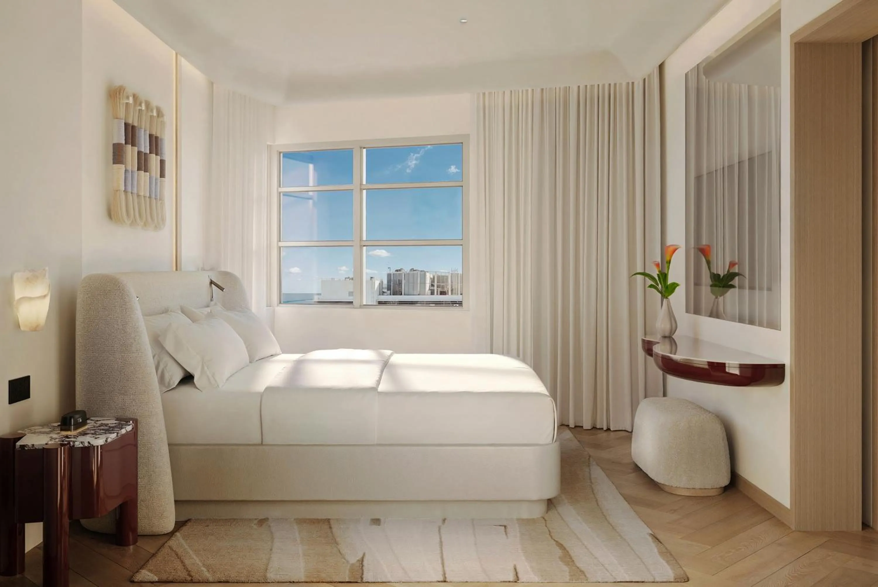 Bed in Delano Miami Beach