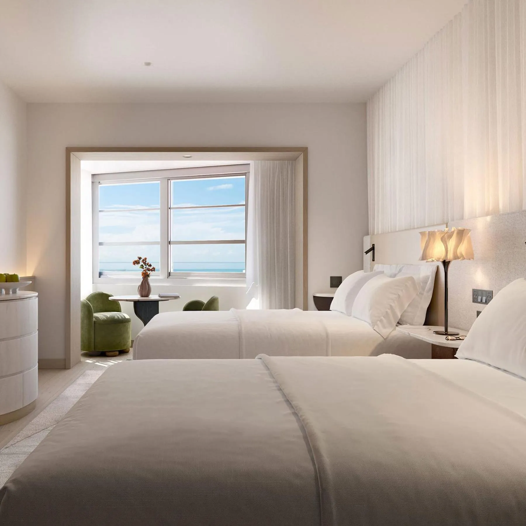 Bed in Delano Miami Beach