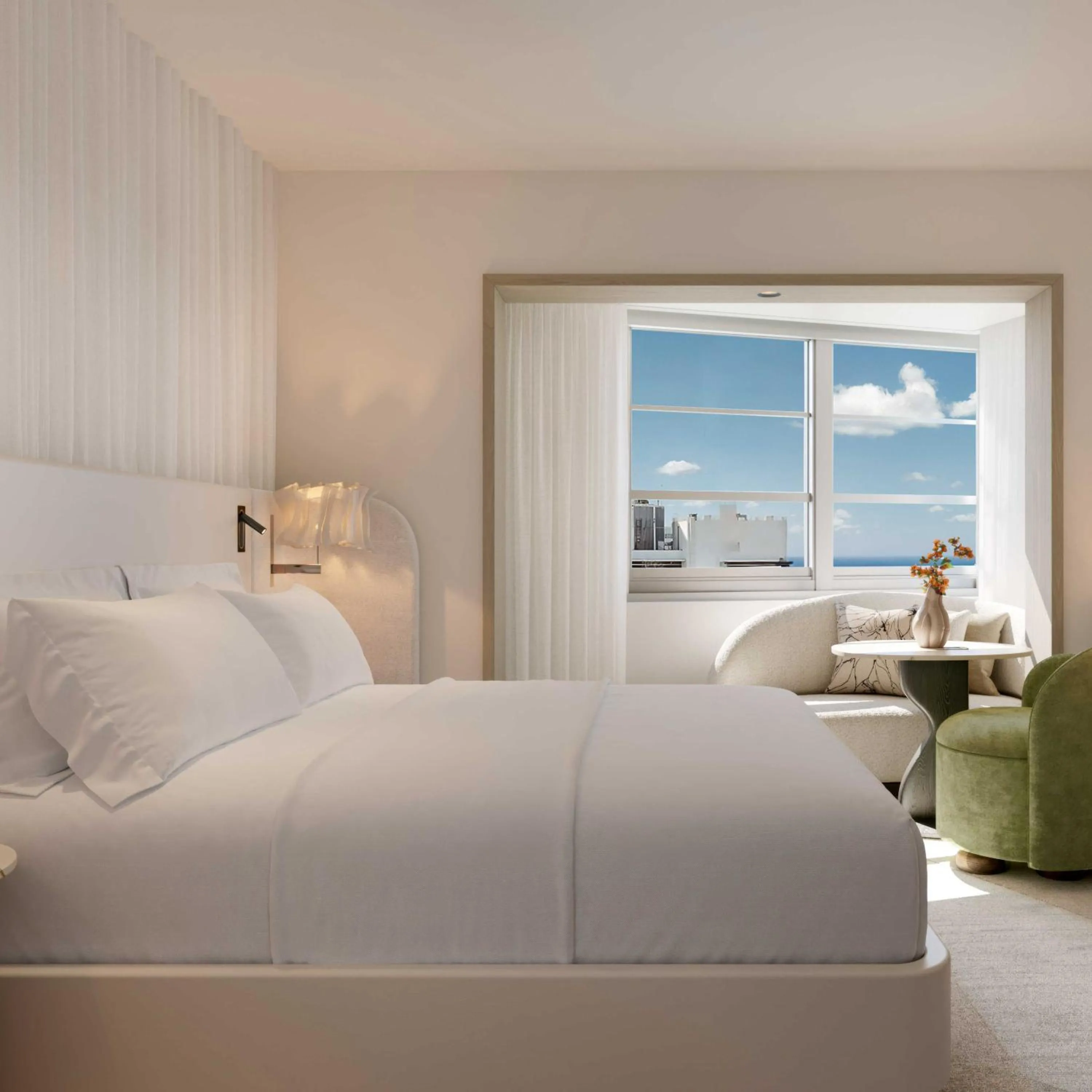 Bed in Delano Miami Beach