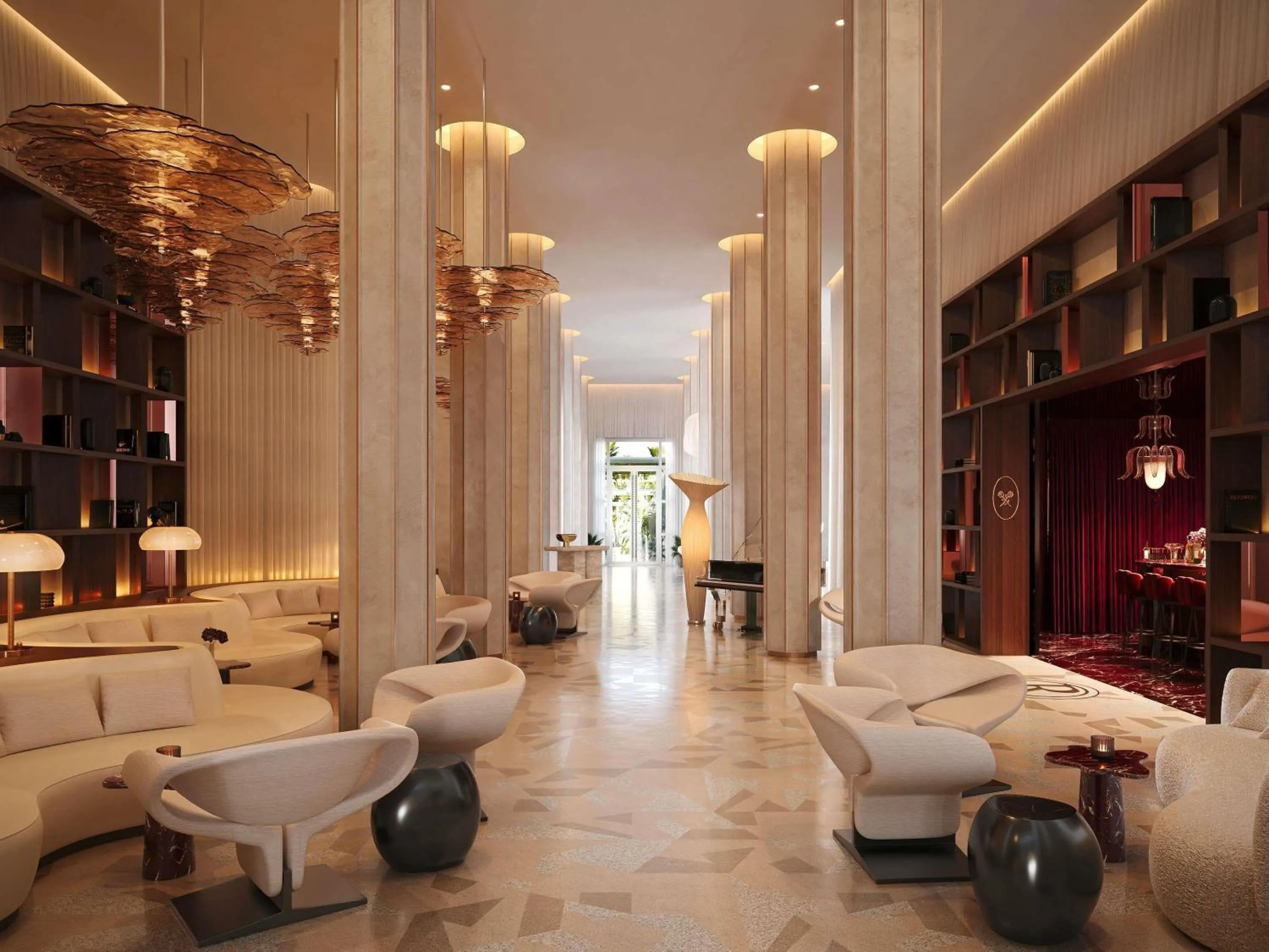 Property building in Delano Miami Beach