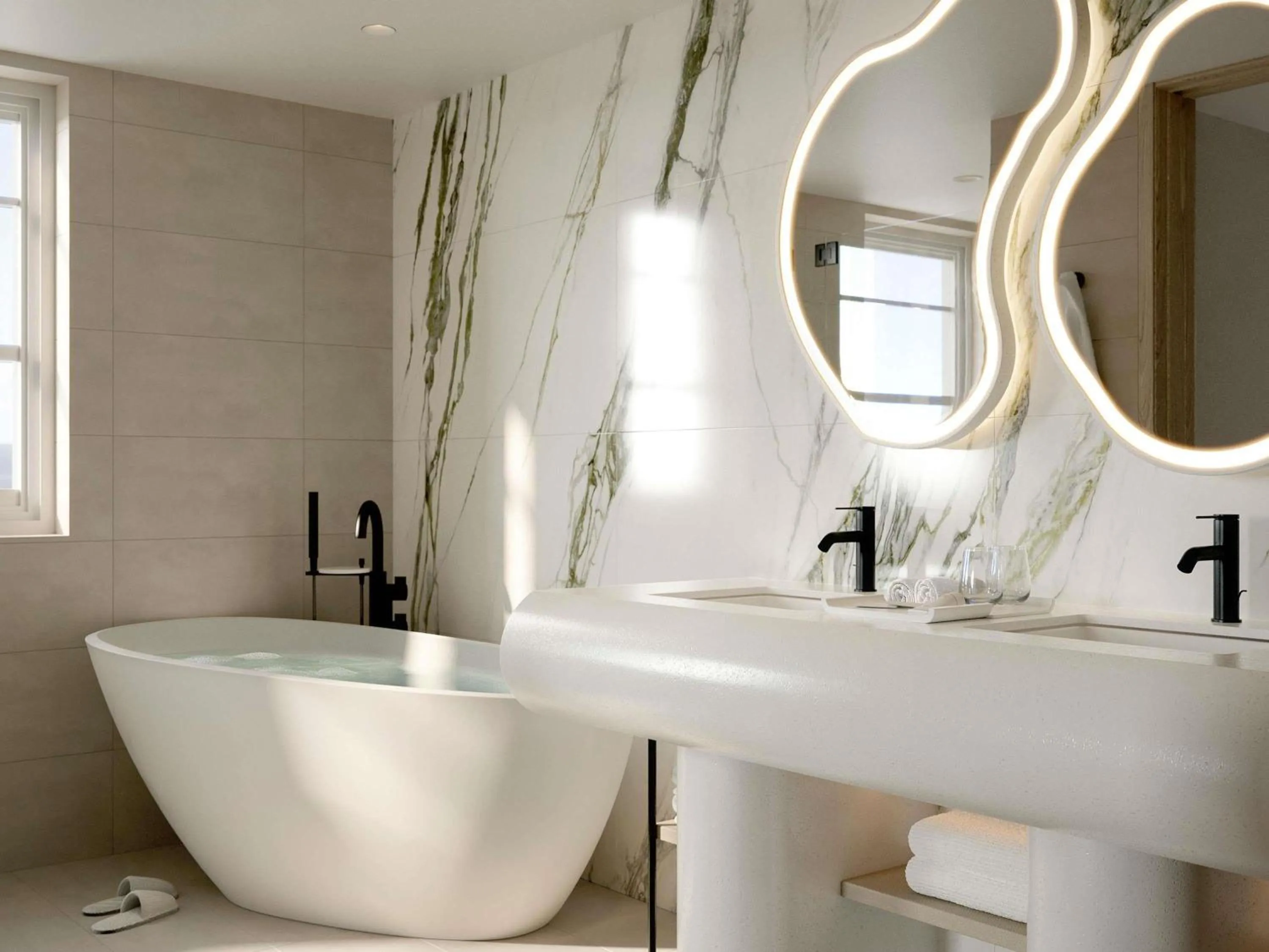 Bedroom in Delano Miami Beach