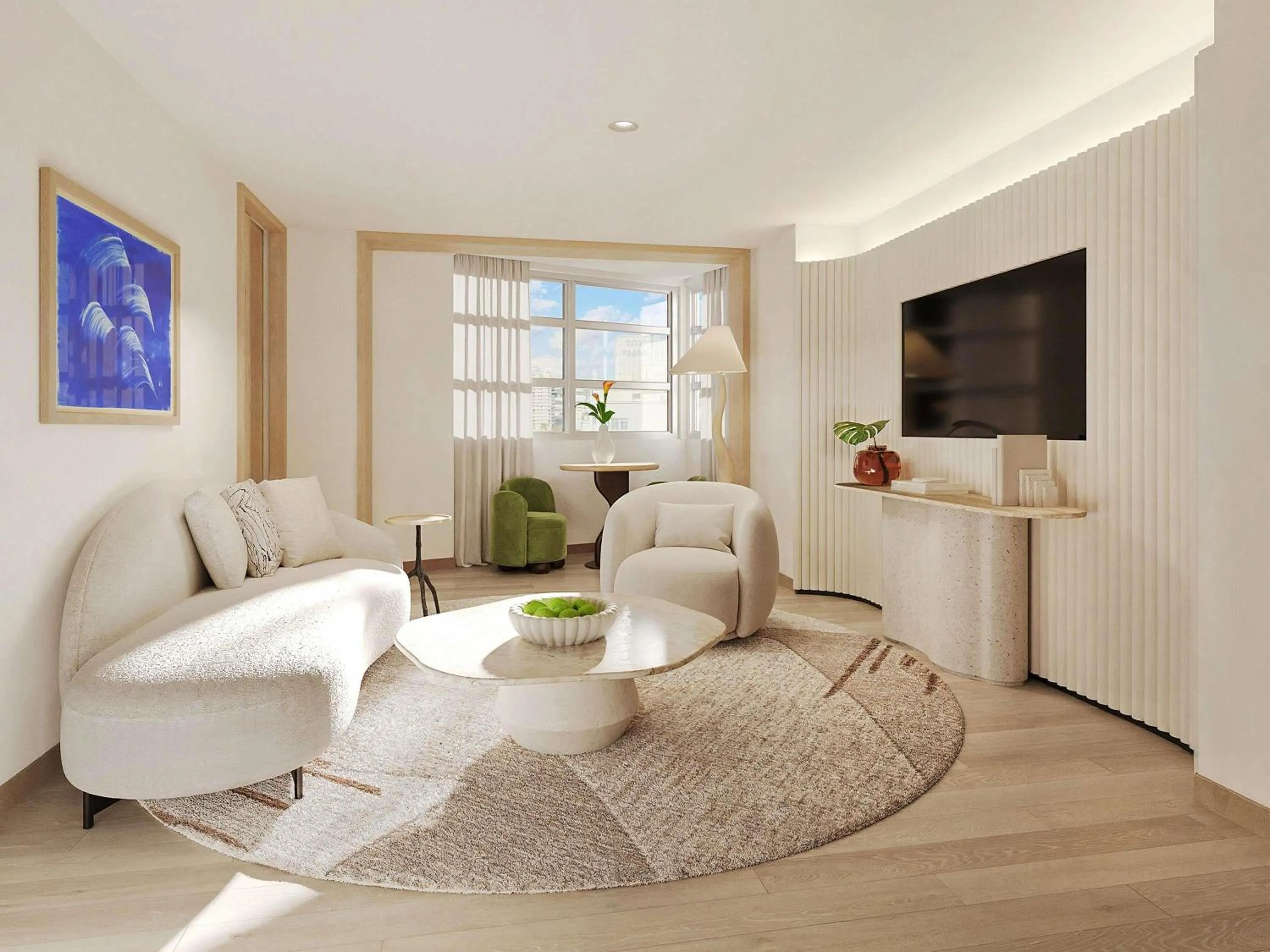 Bedroom in Delano Miami Beach