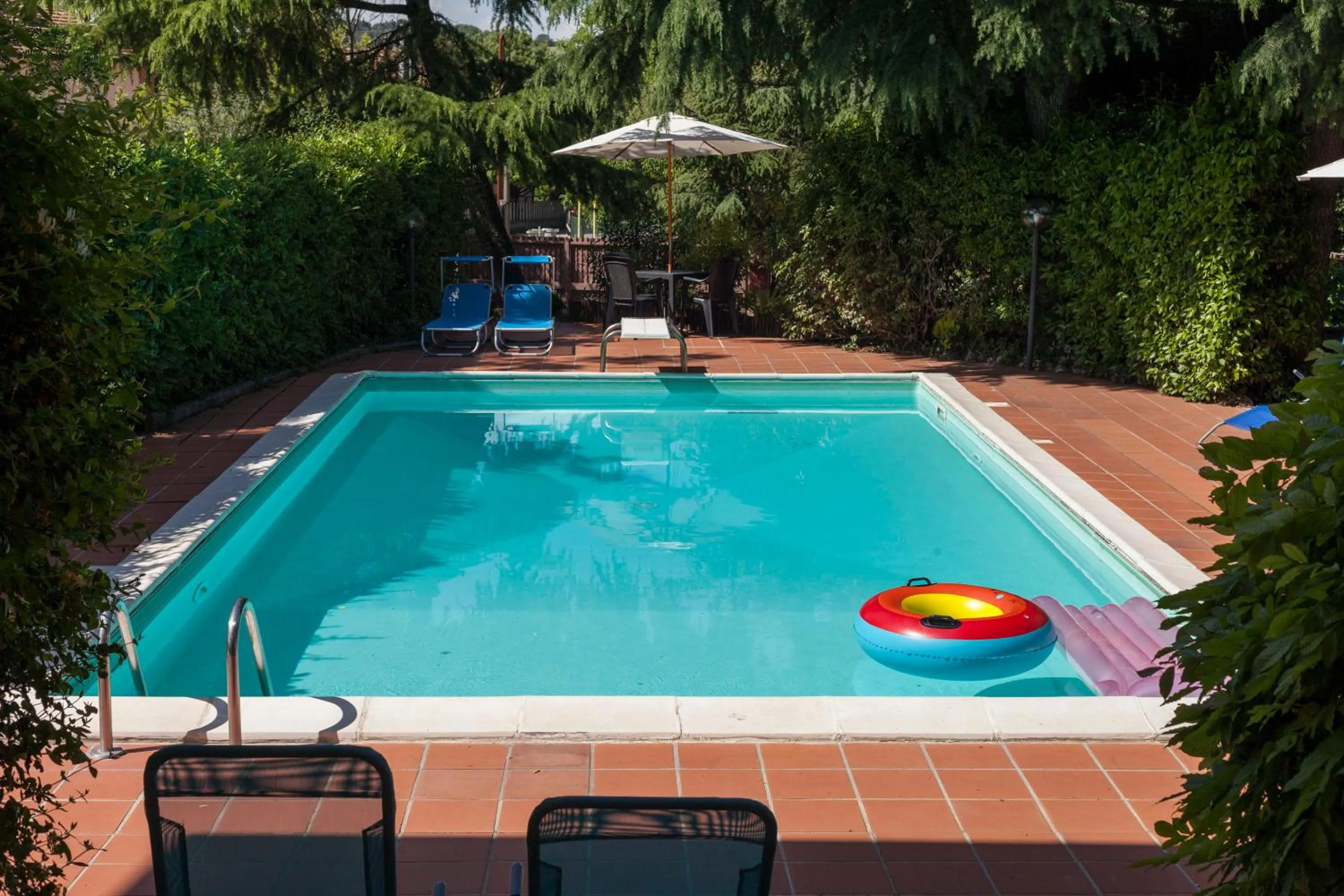 Swimming pool in Il Querceto