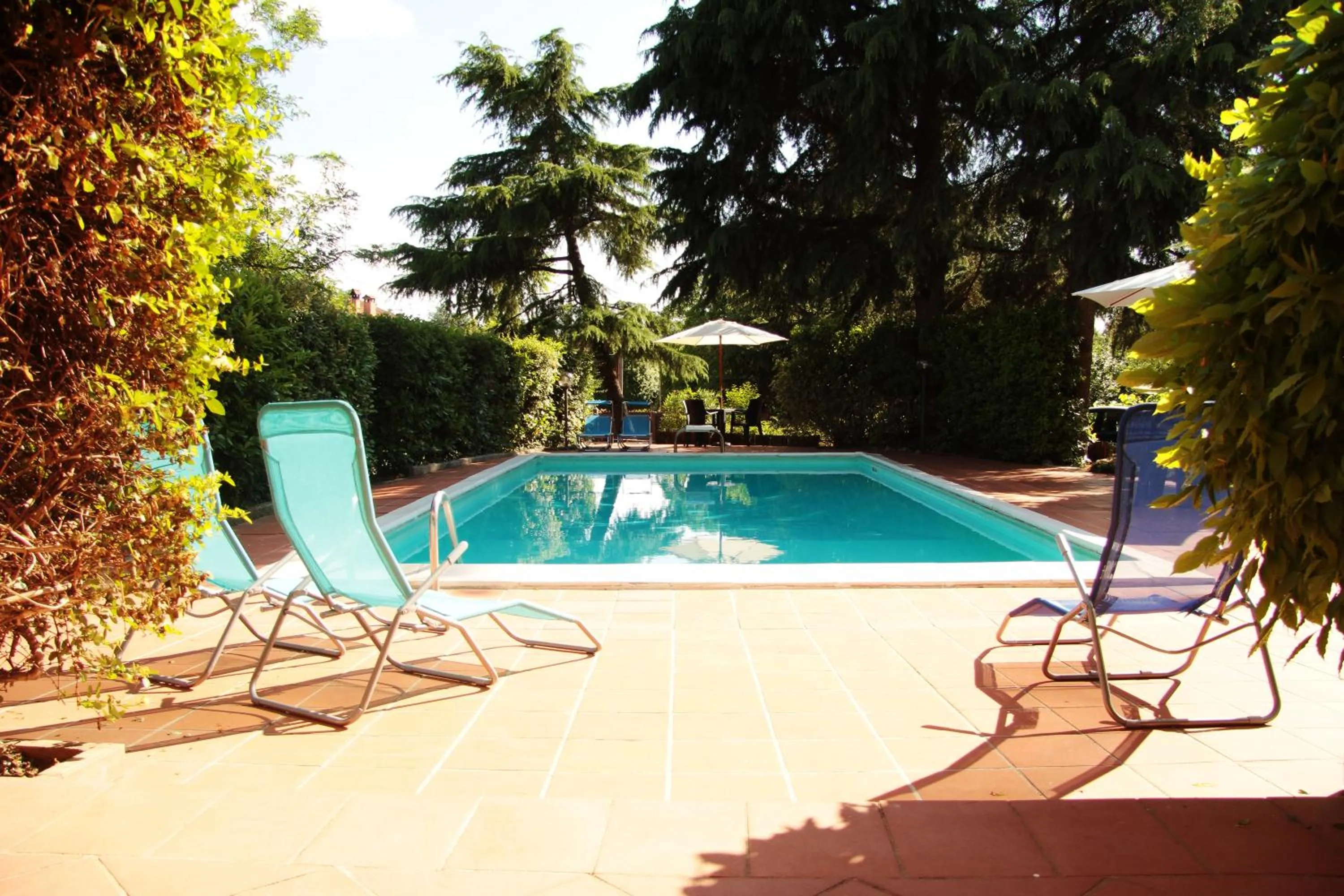 Swimming pool in Il Querceto