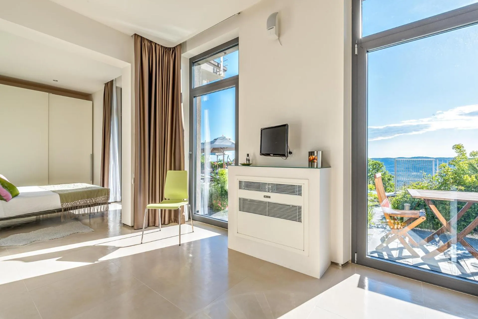 Garden in B&B Casa Colleverde