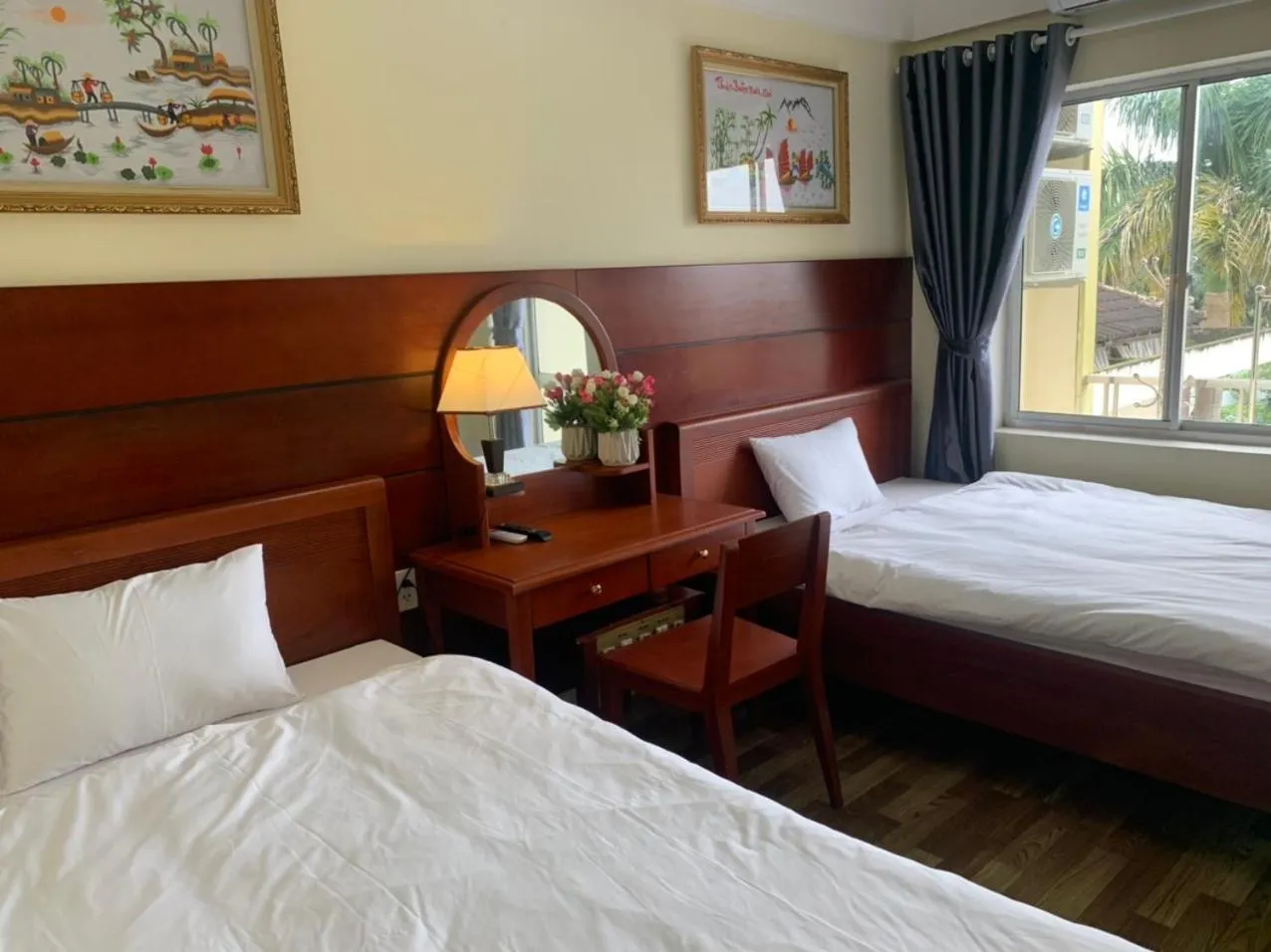 Bed in AD 41 Hotel Huế CS2