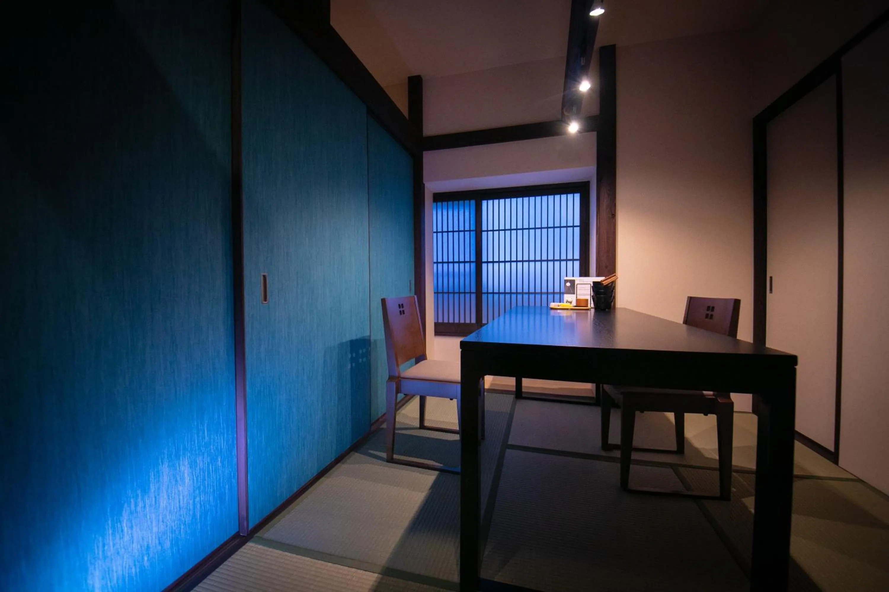 Dining area in Yasuraginoyado Yufu