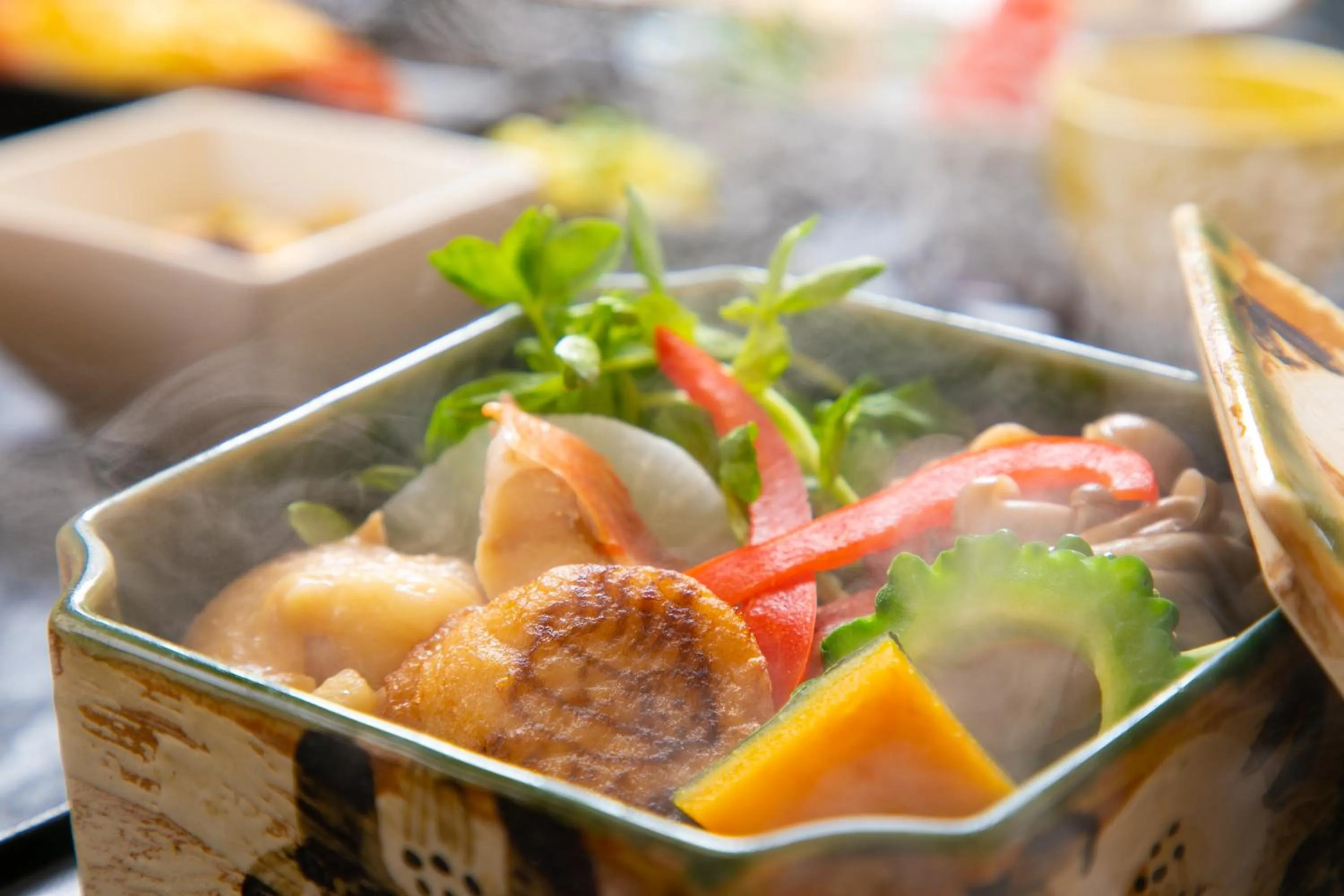 Food in Yasuraginoyado Yufu