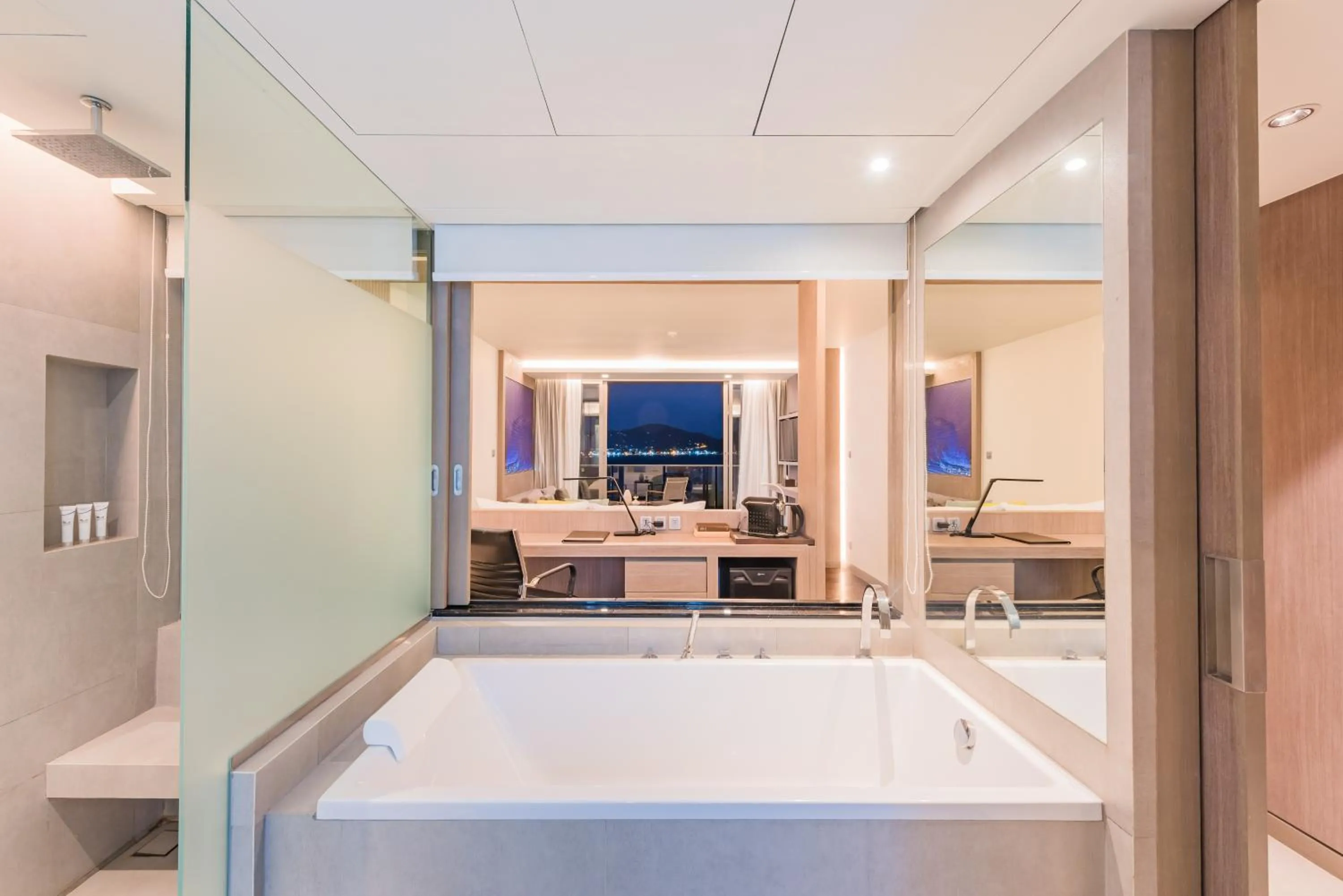 Bathroom in Oceanfront Beach Resort