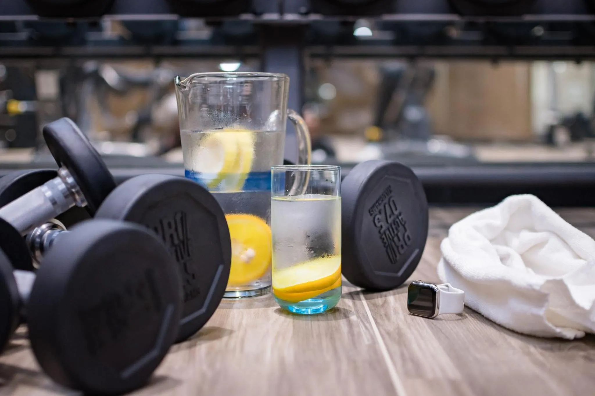 Fitness centre/facilities in Oceanfront Beach Resort