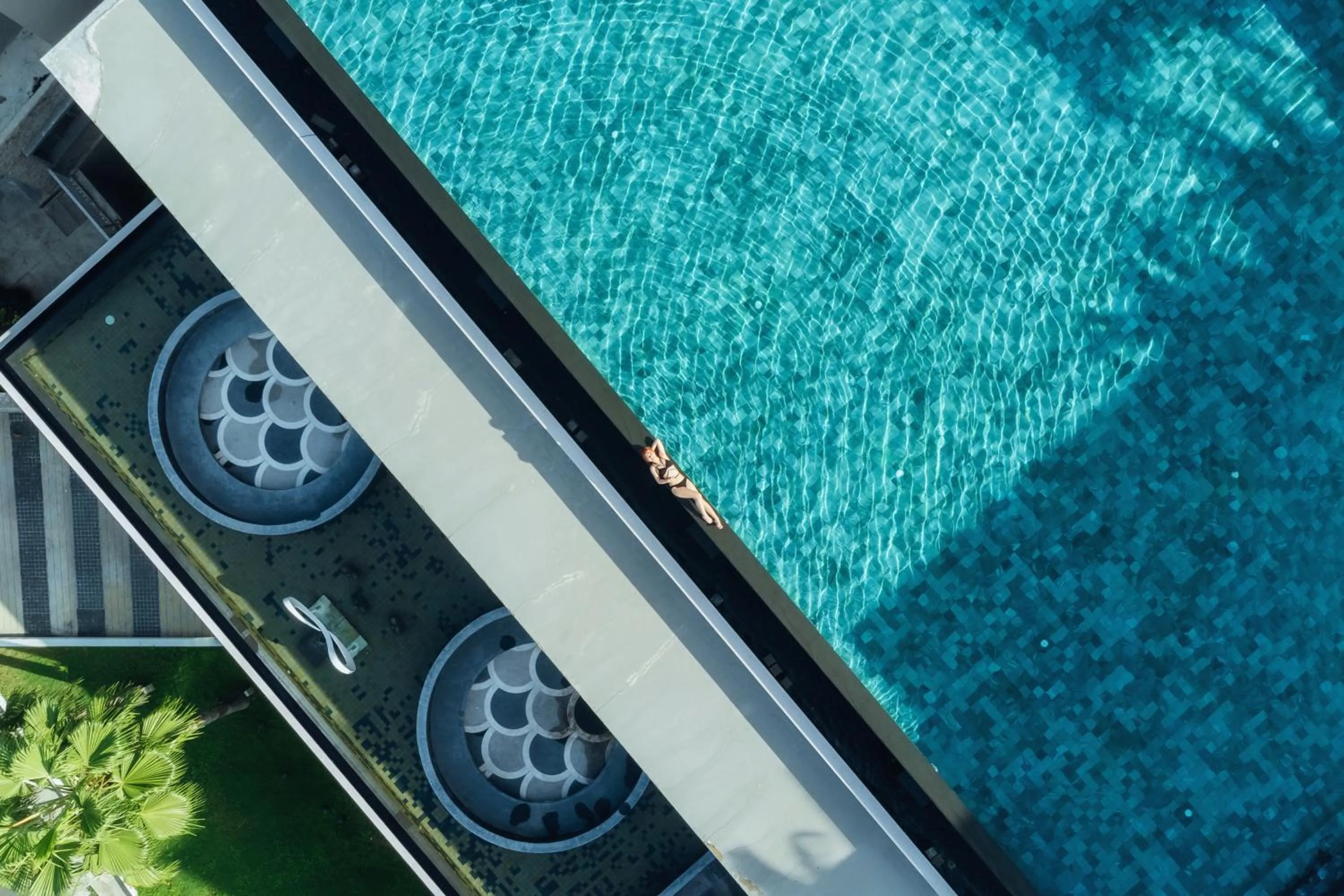 Swimming pool in Oceanfront Beach Resort