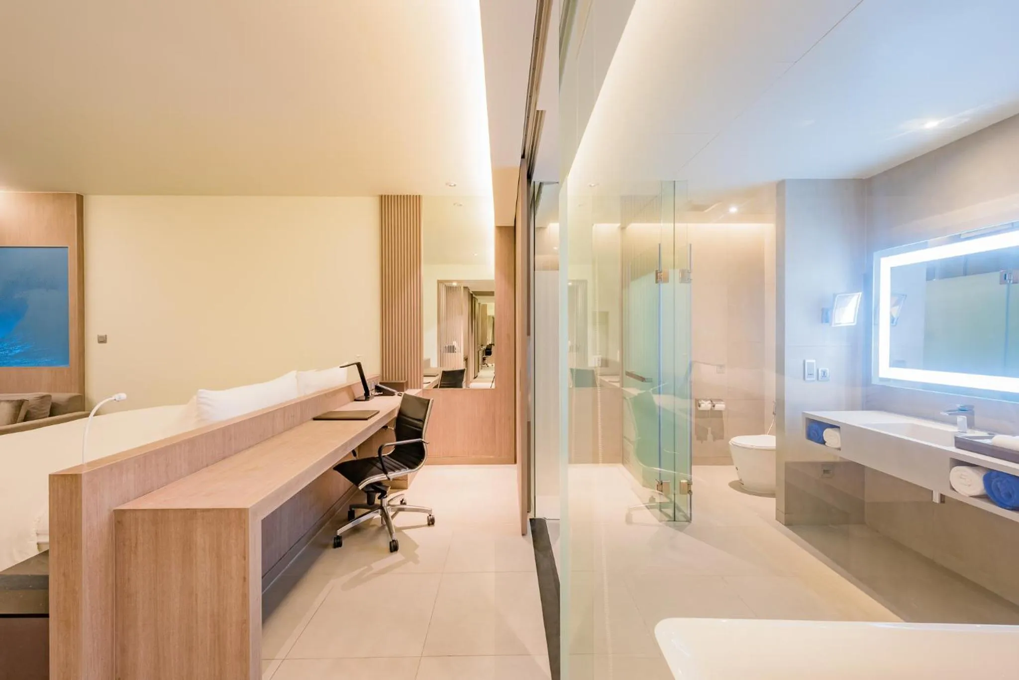 Bathroom in Oceanfront Beach Resort