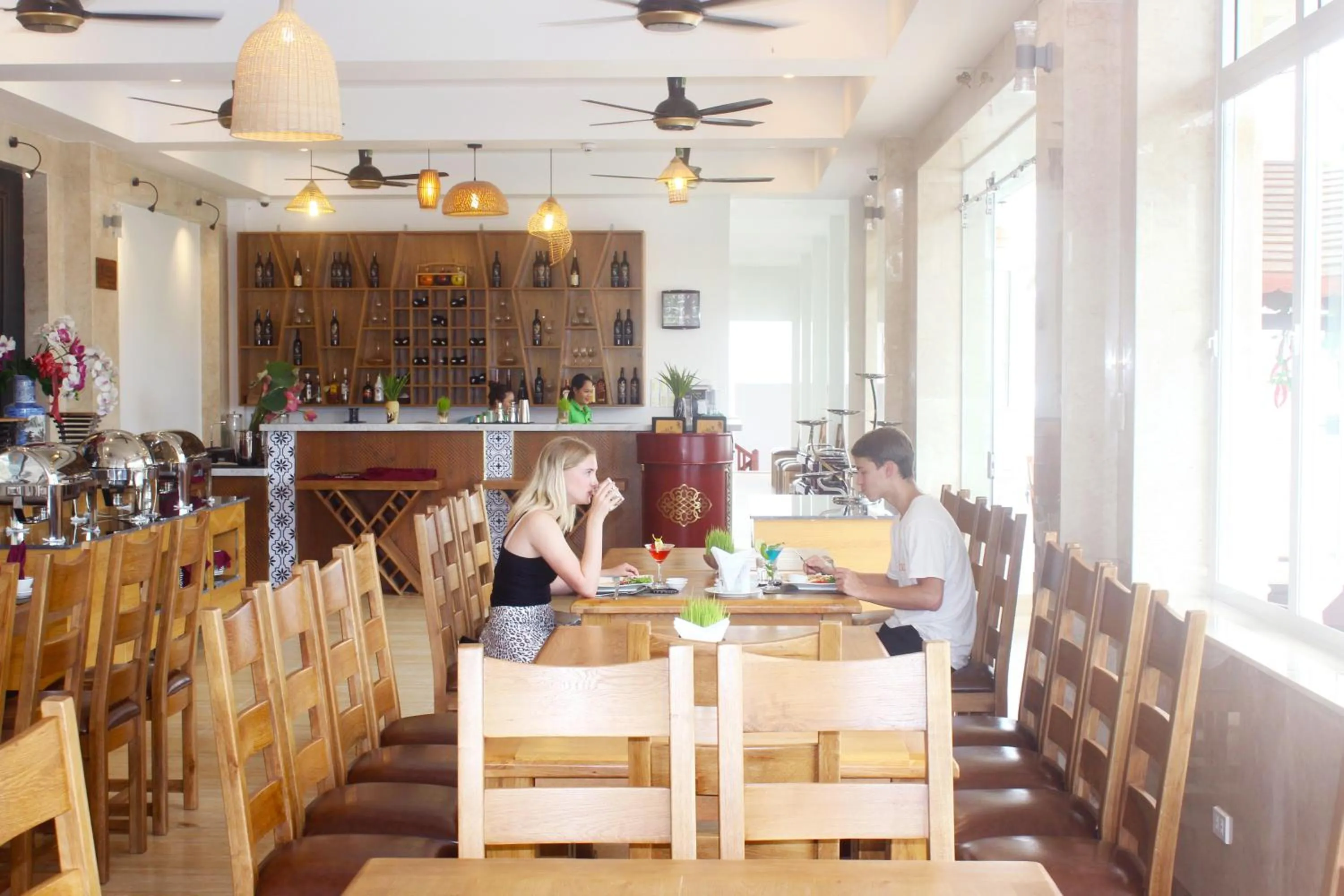 Breakfast in Lotus Garden Muine Resort & Spa