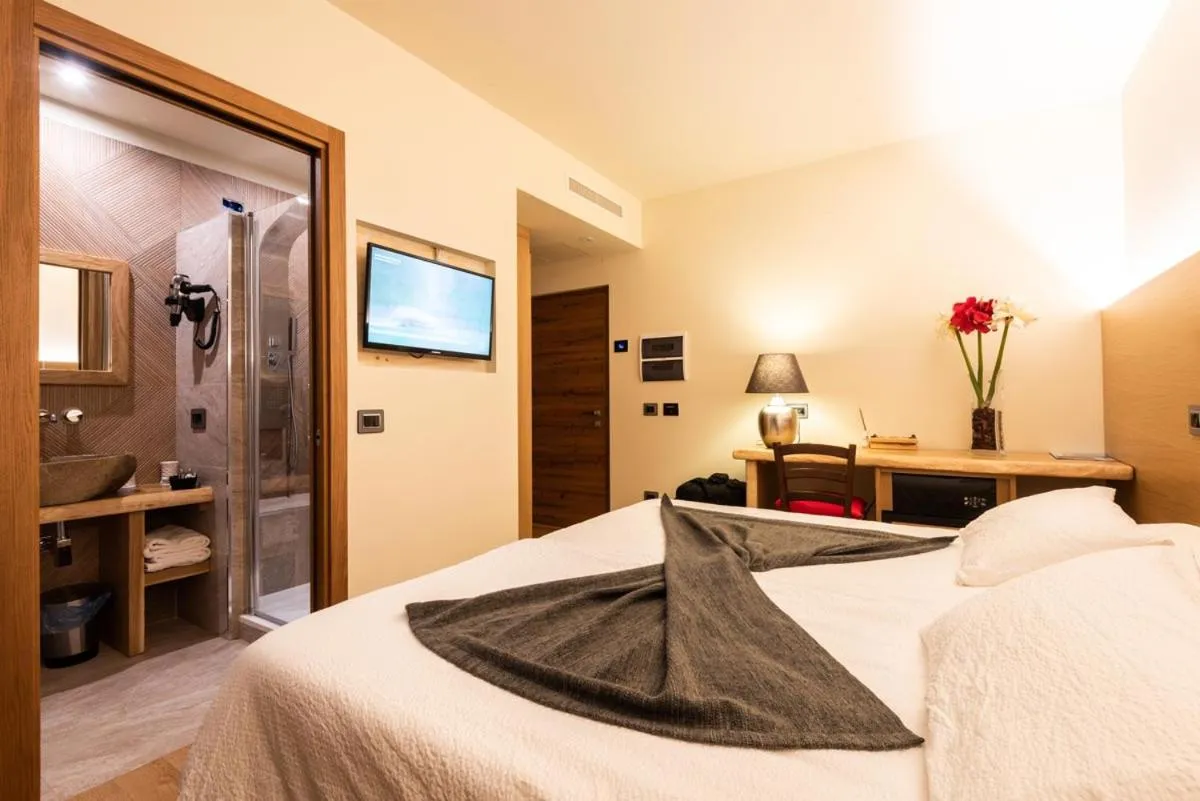 Bed in Hotel Firenze