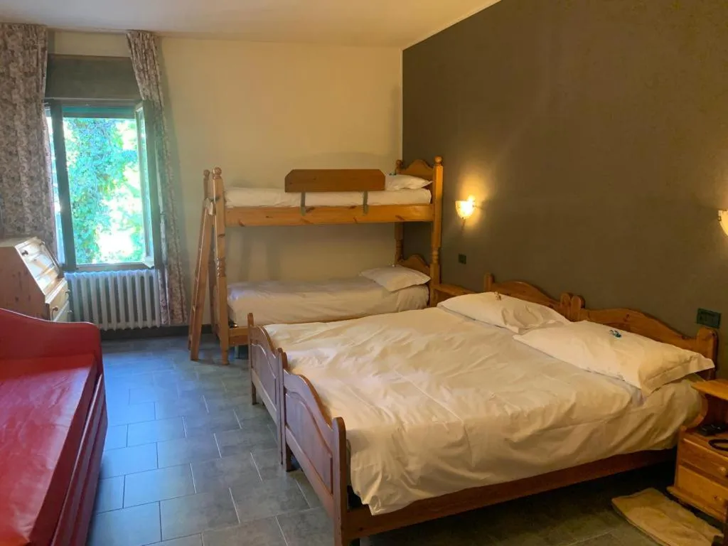 Bed in Hotel Firenze