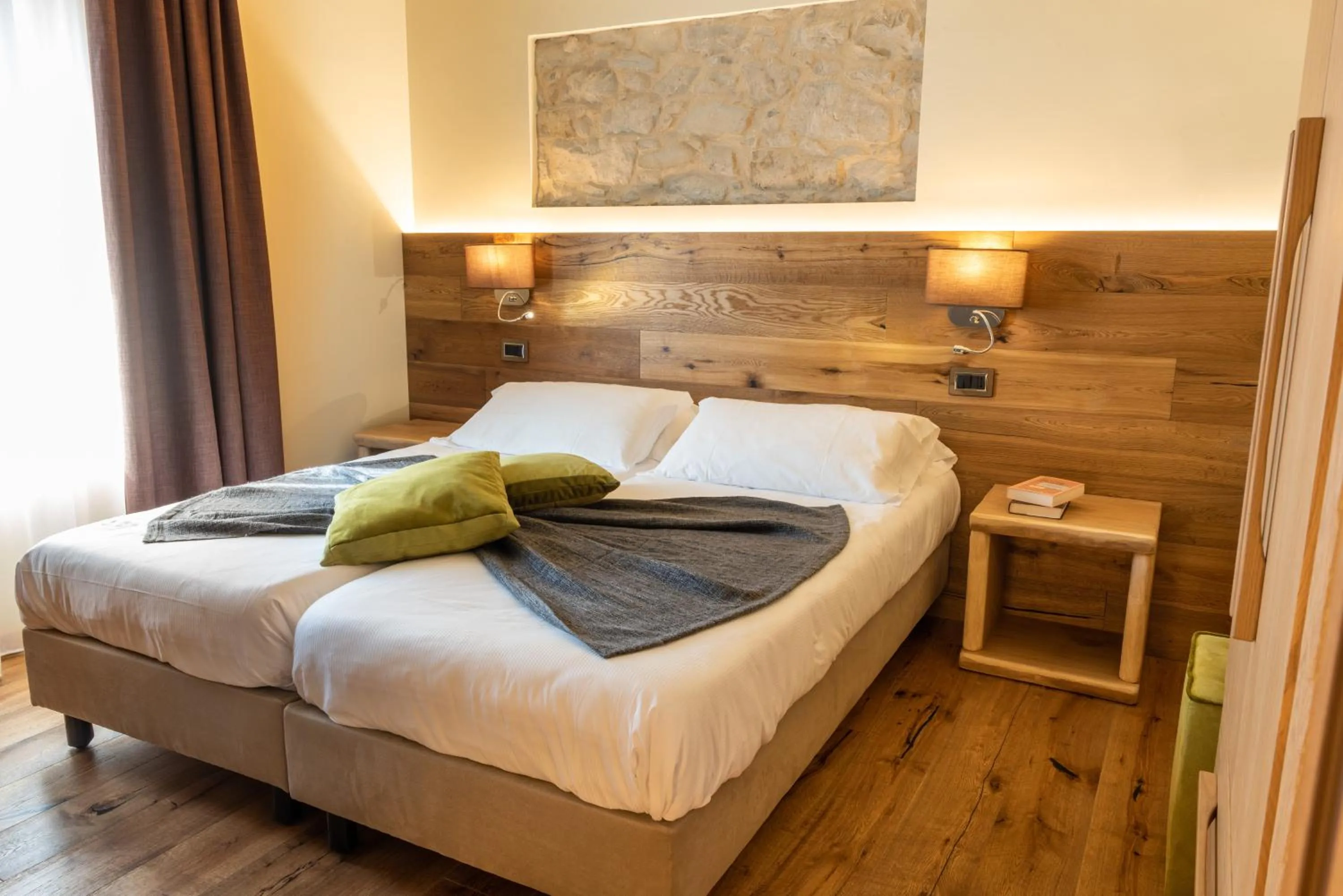 Bed in Hotel Firenze