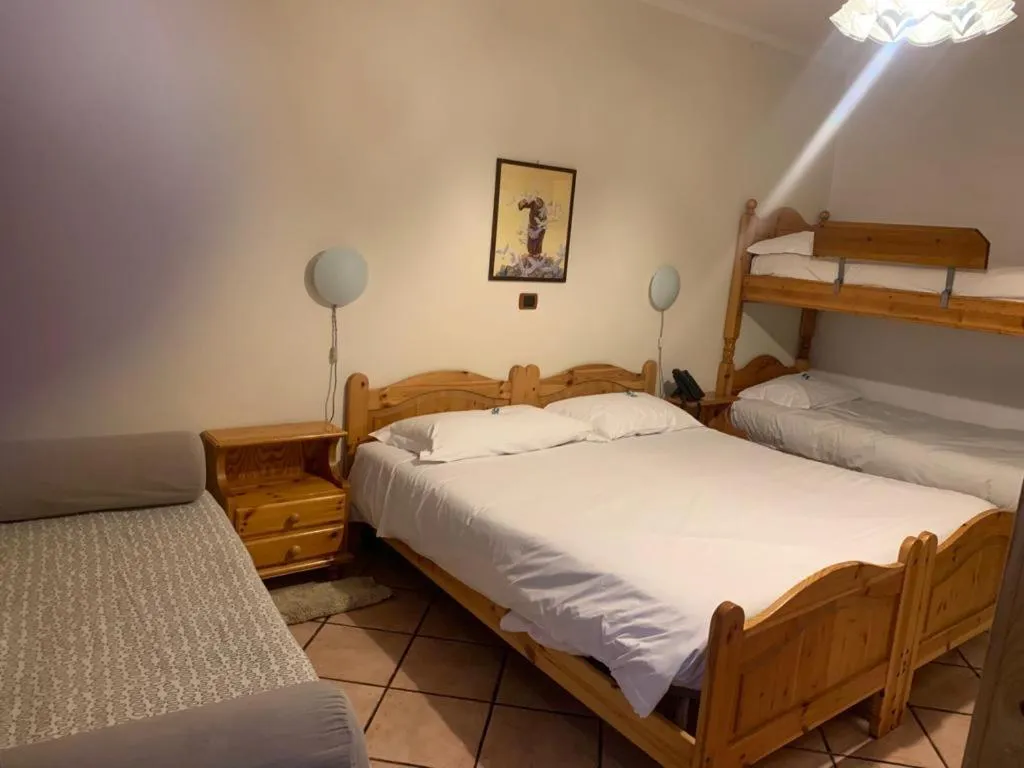 Bed in Hotel Firenze