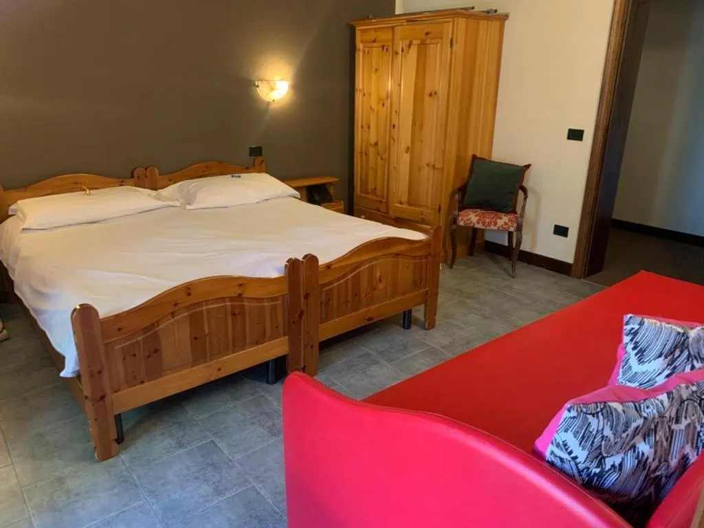 Bed in Hotel Firenze