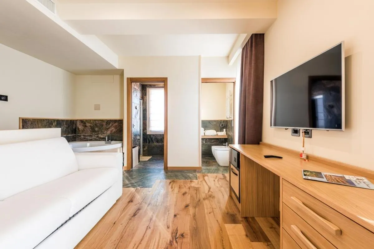 Bed in Hotel Firenze