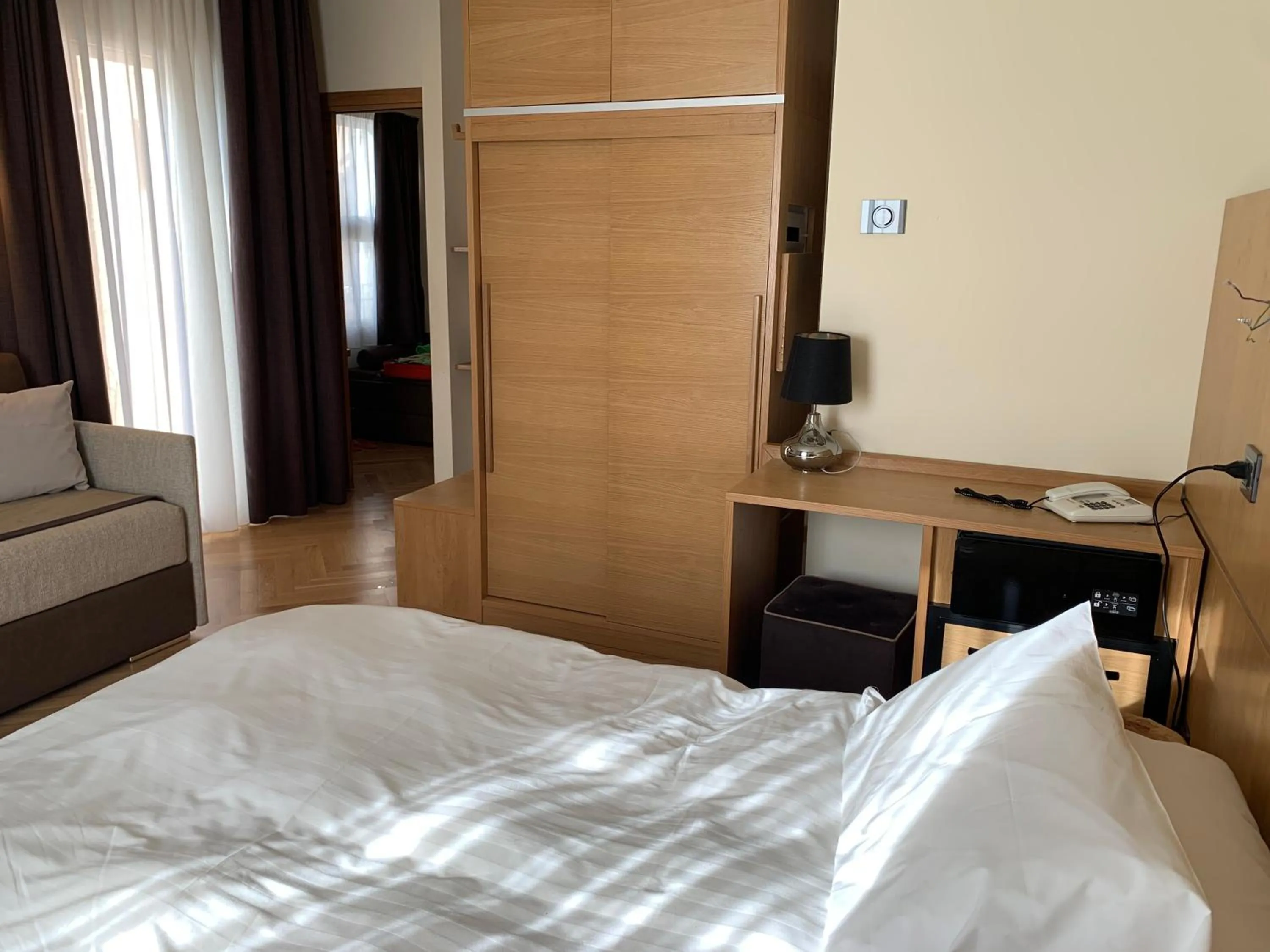 Bed in Hotel Firenze