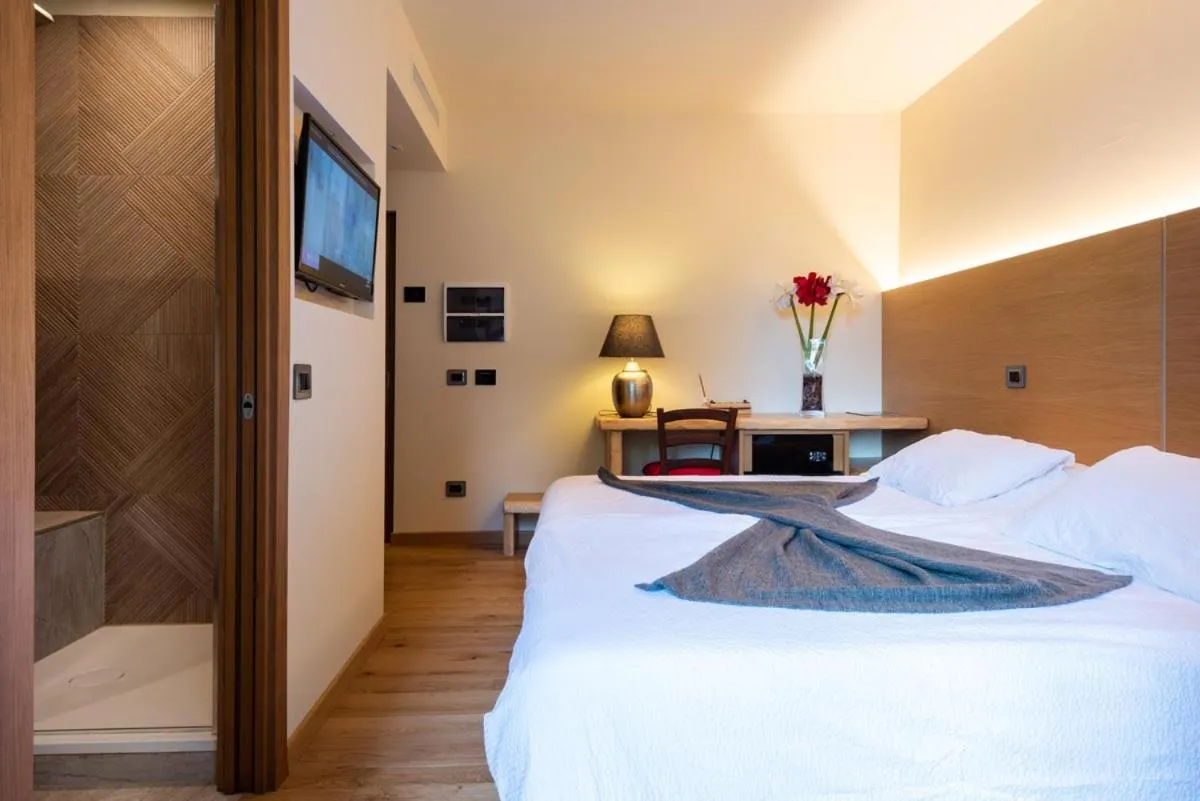 Bed in Hotel Firenze