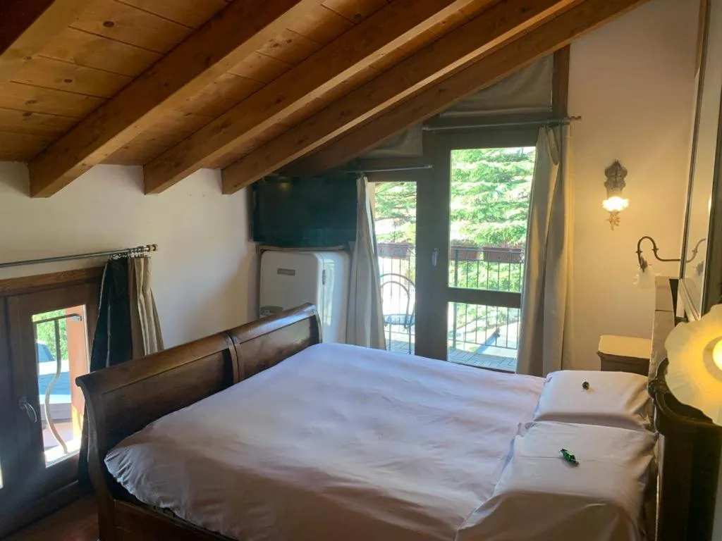 Bed in Hotel Firenze