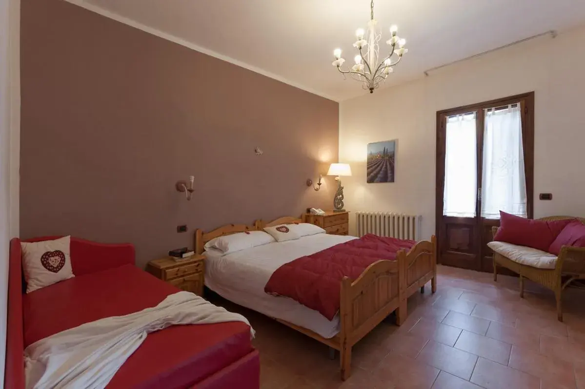 Double Room in Hotel Firenze Double Room in Hotel Firenze