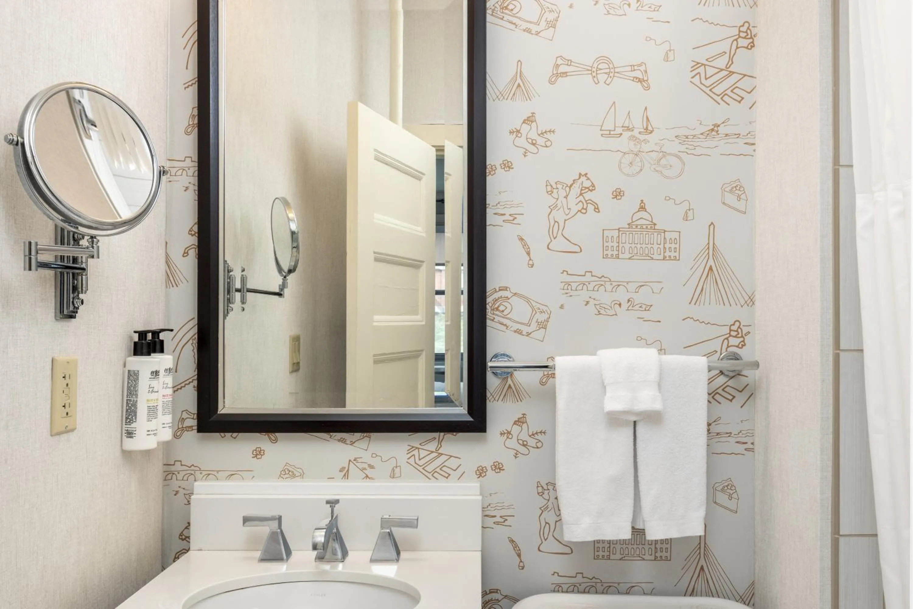 Bathroom in Copley Square Hotel, a FOUND Hotel