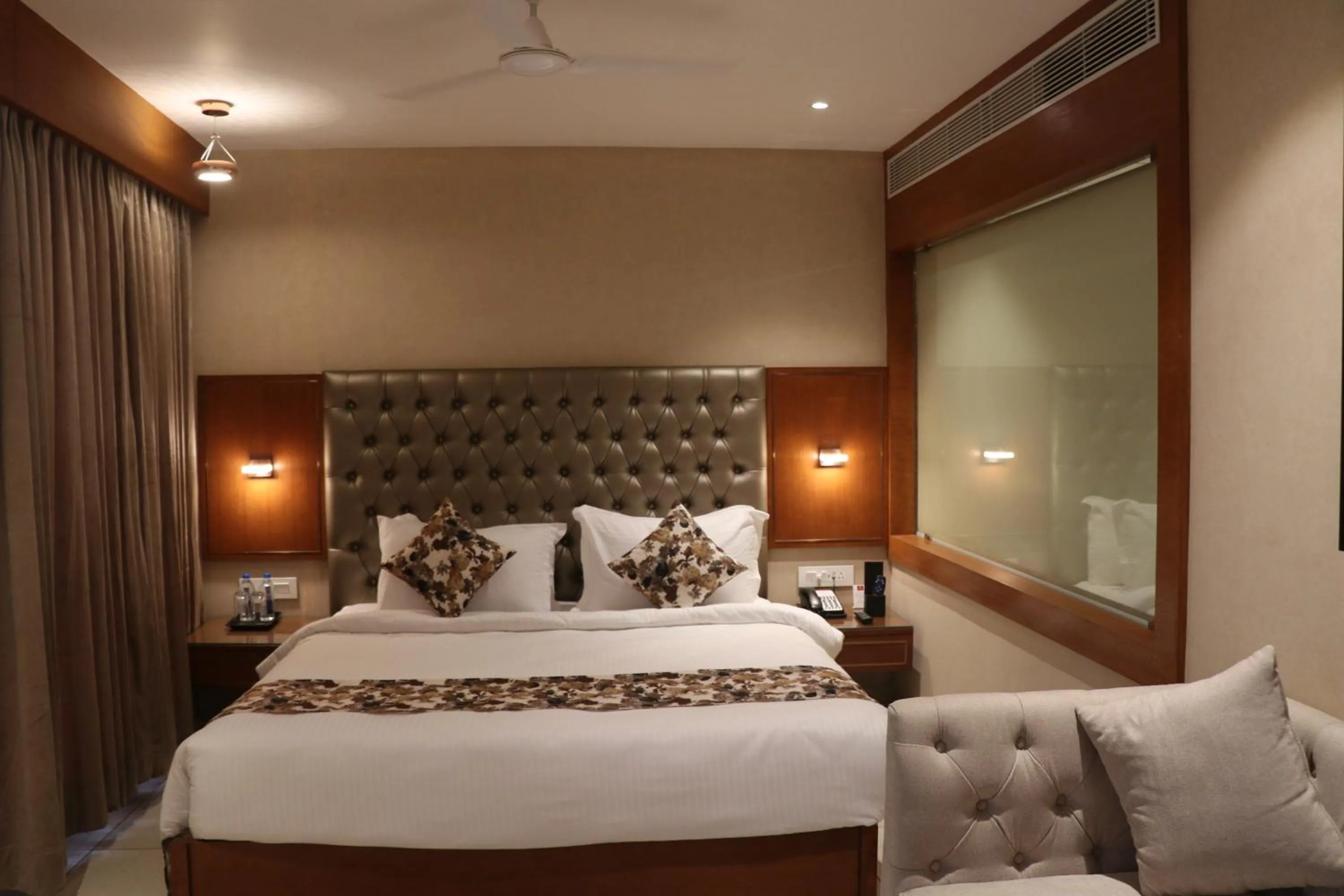 Bed in SK Lords Inn Ahmedabad