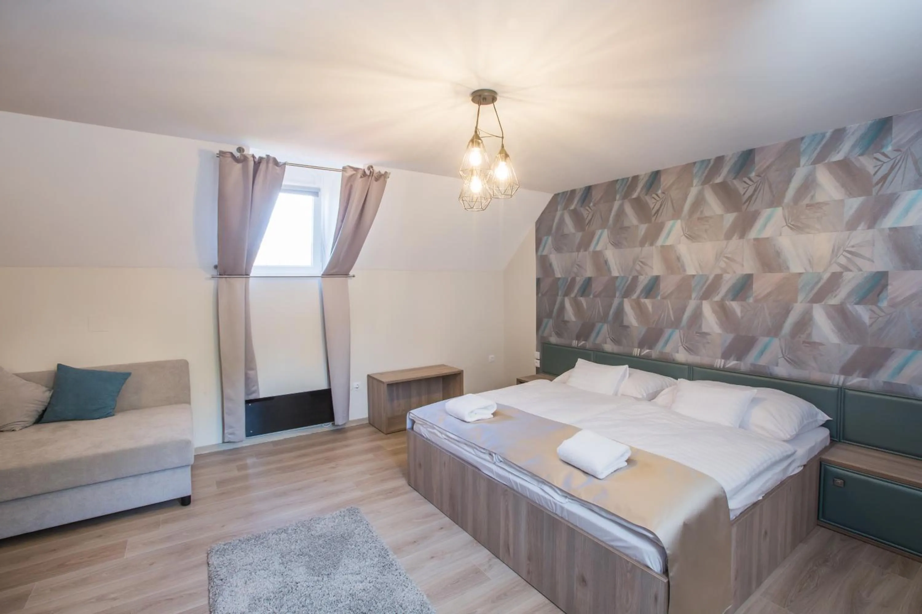 Bed in Fogadó a Két Tölgyfához