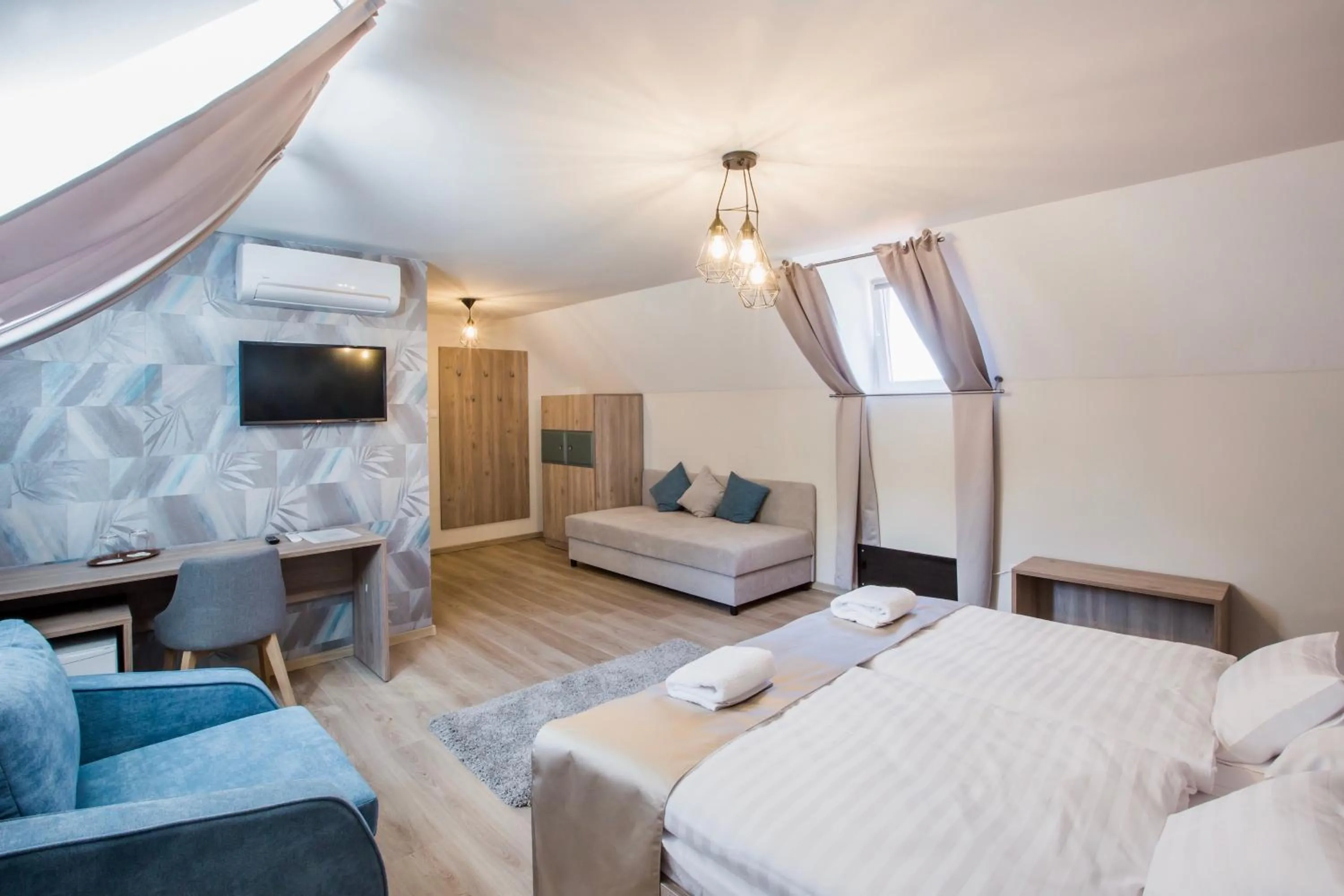 Bed in Fogadó a Két Tölgyfához