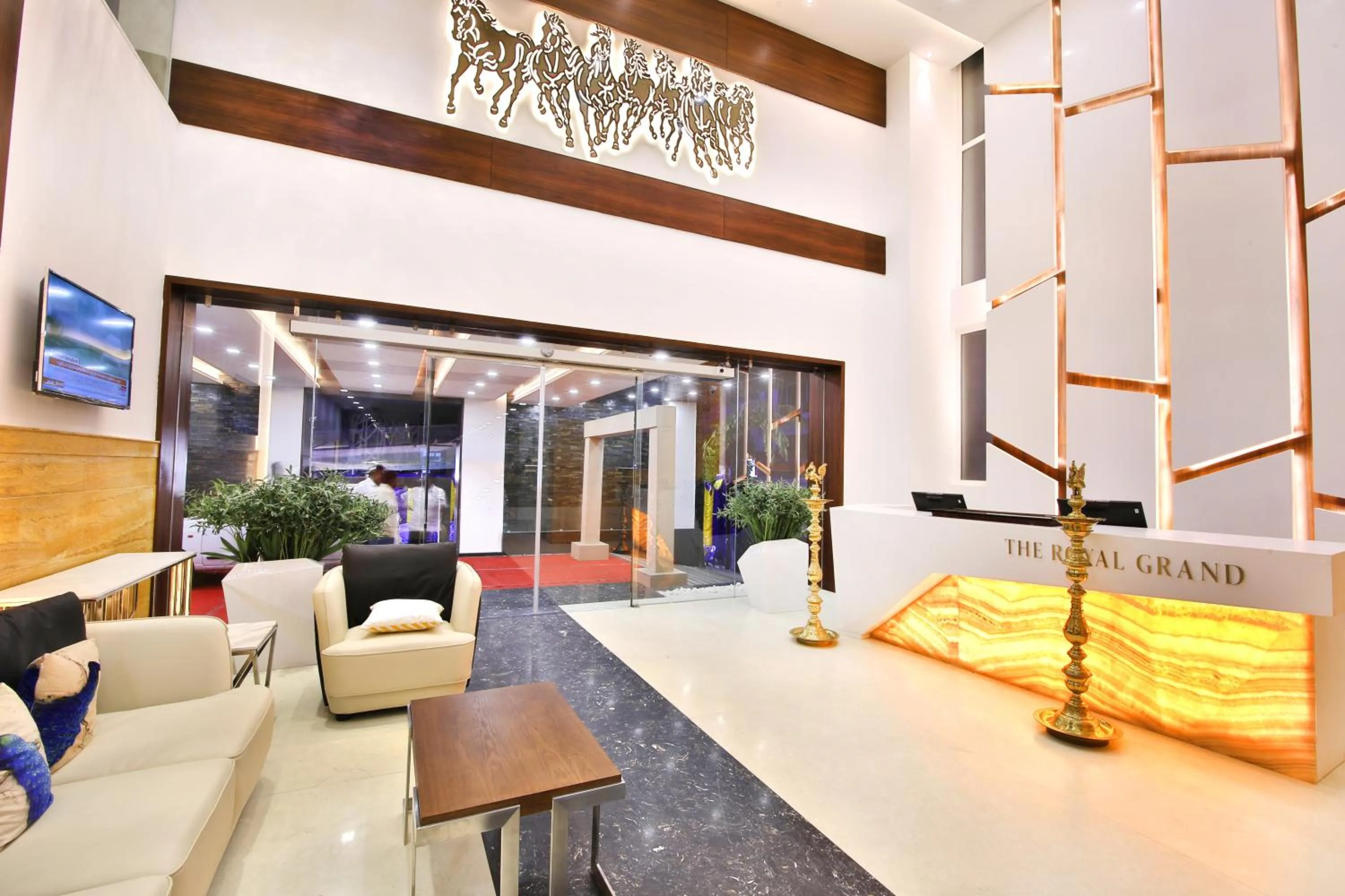 Lobby or reception in The Royal Grand