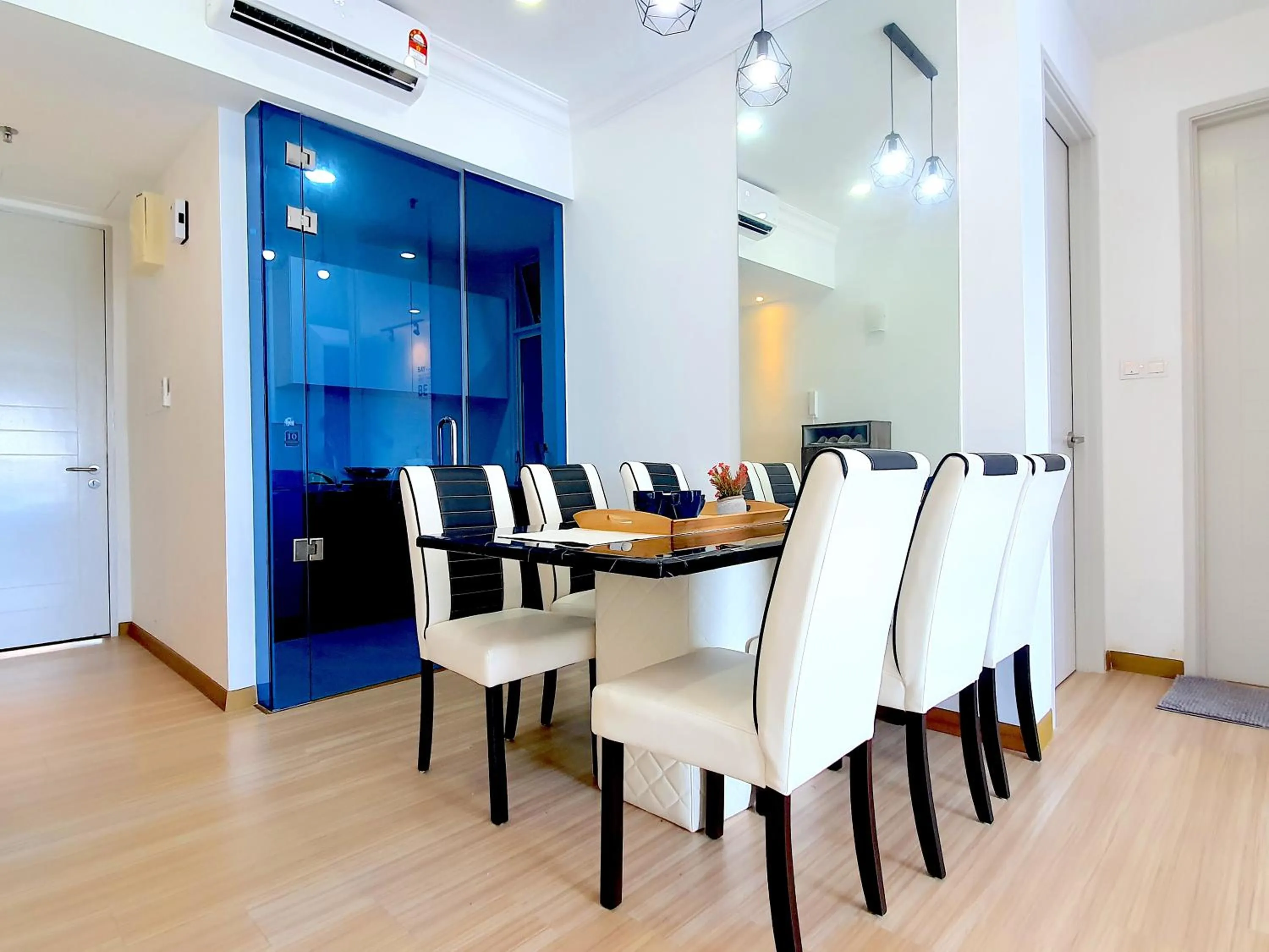 Dining area in The Wave Suites Melaka