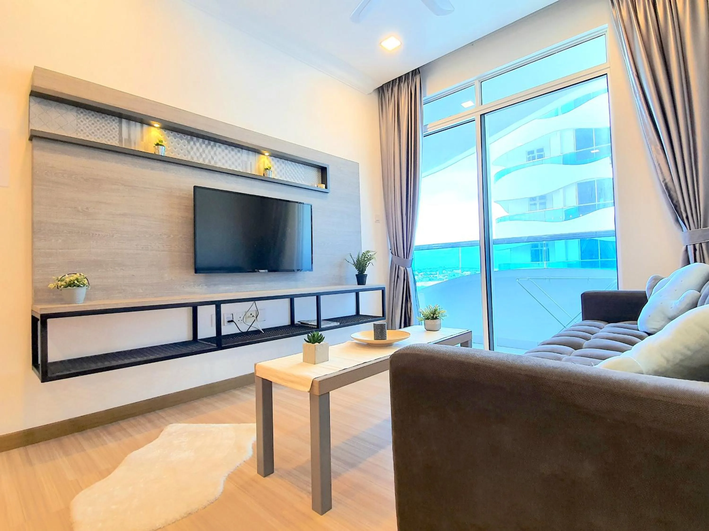 Living room in The Wave Suites Melaka