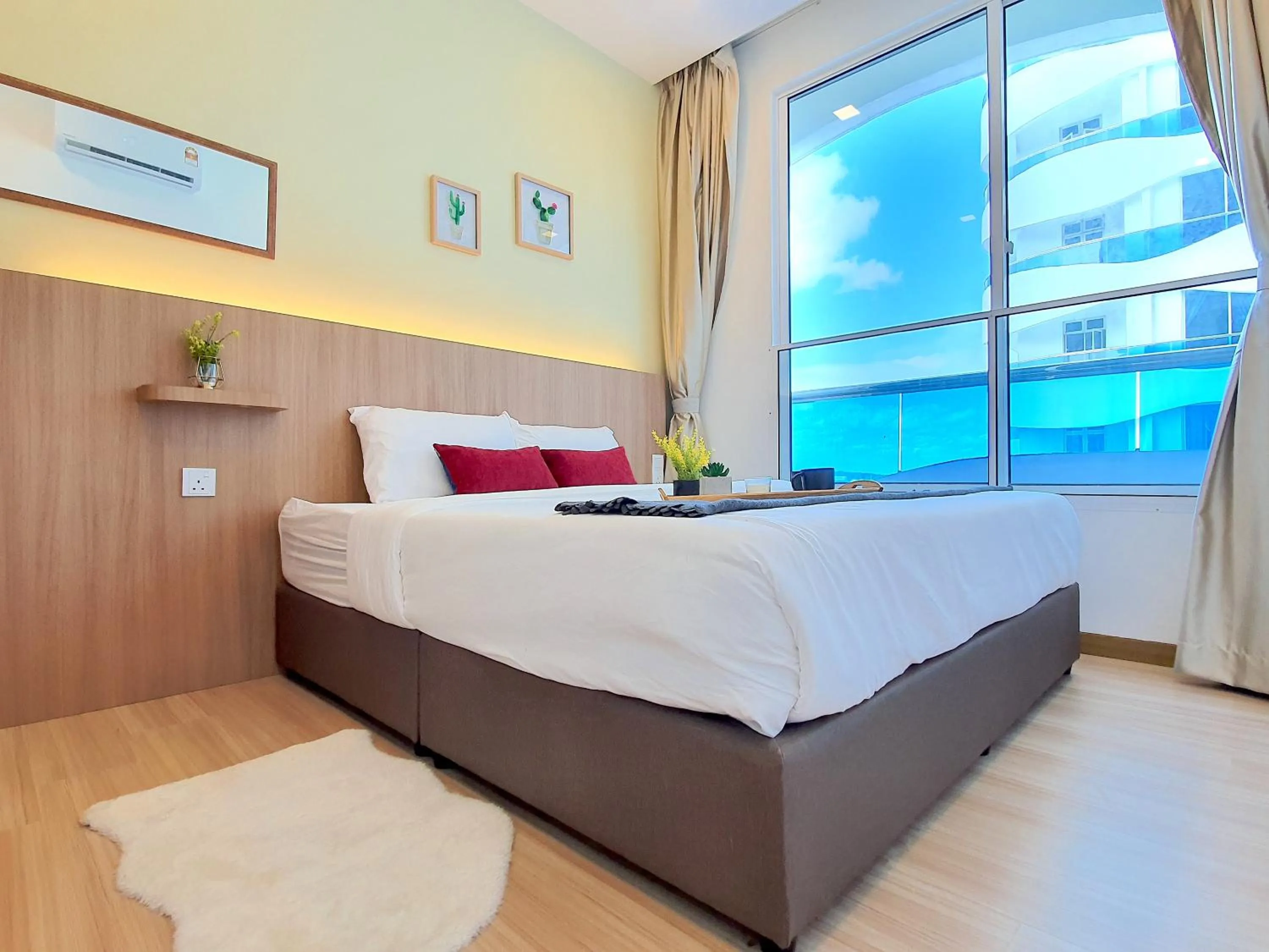 Bedroom, Bed in The Wave Suites Melaka