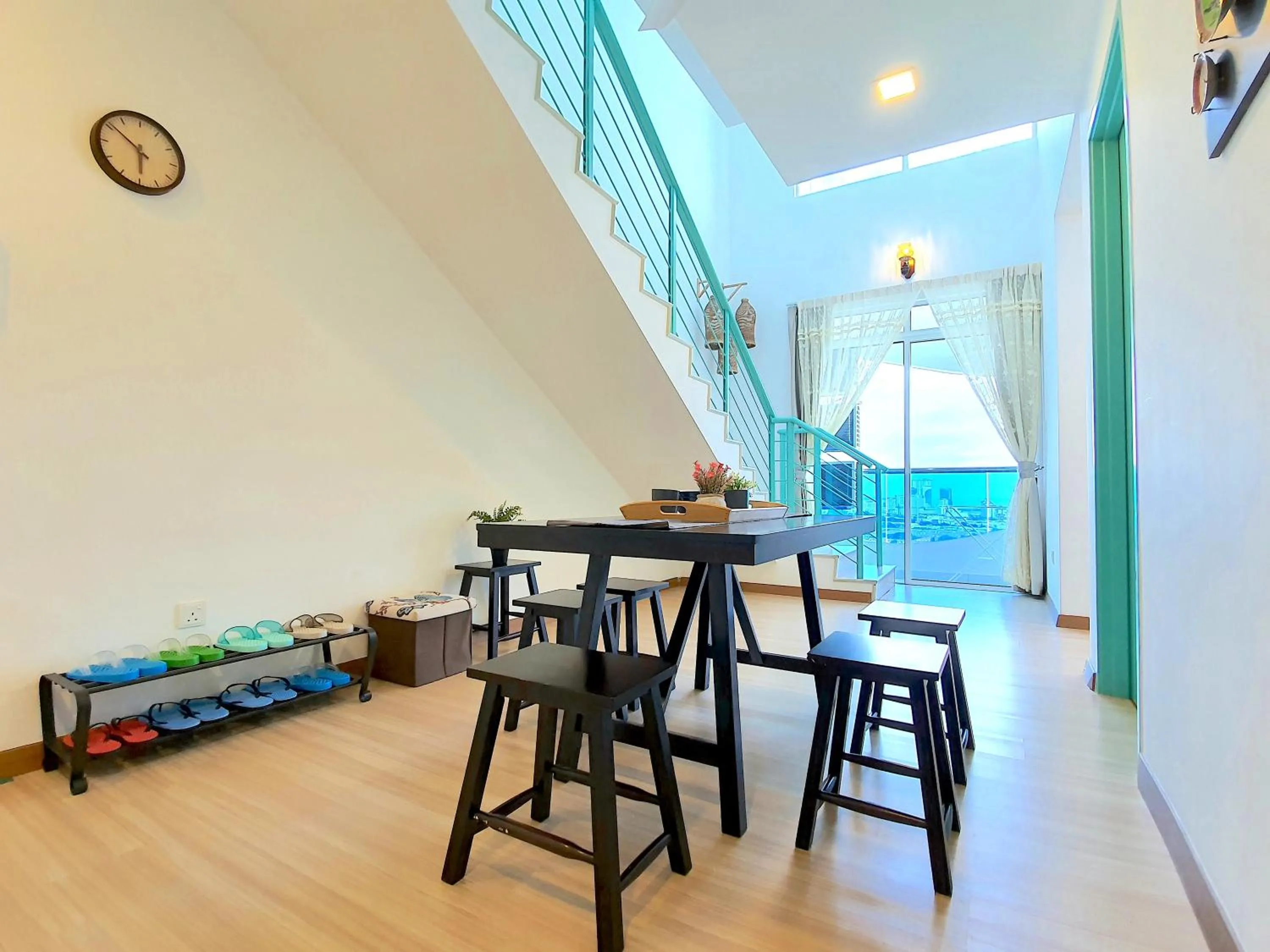 Dining area in The Wave Suites Melaka