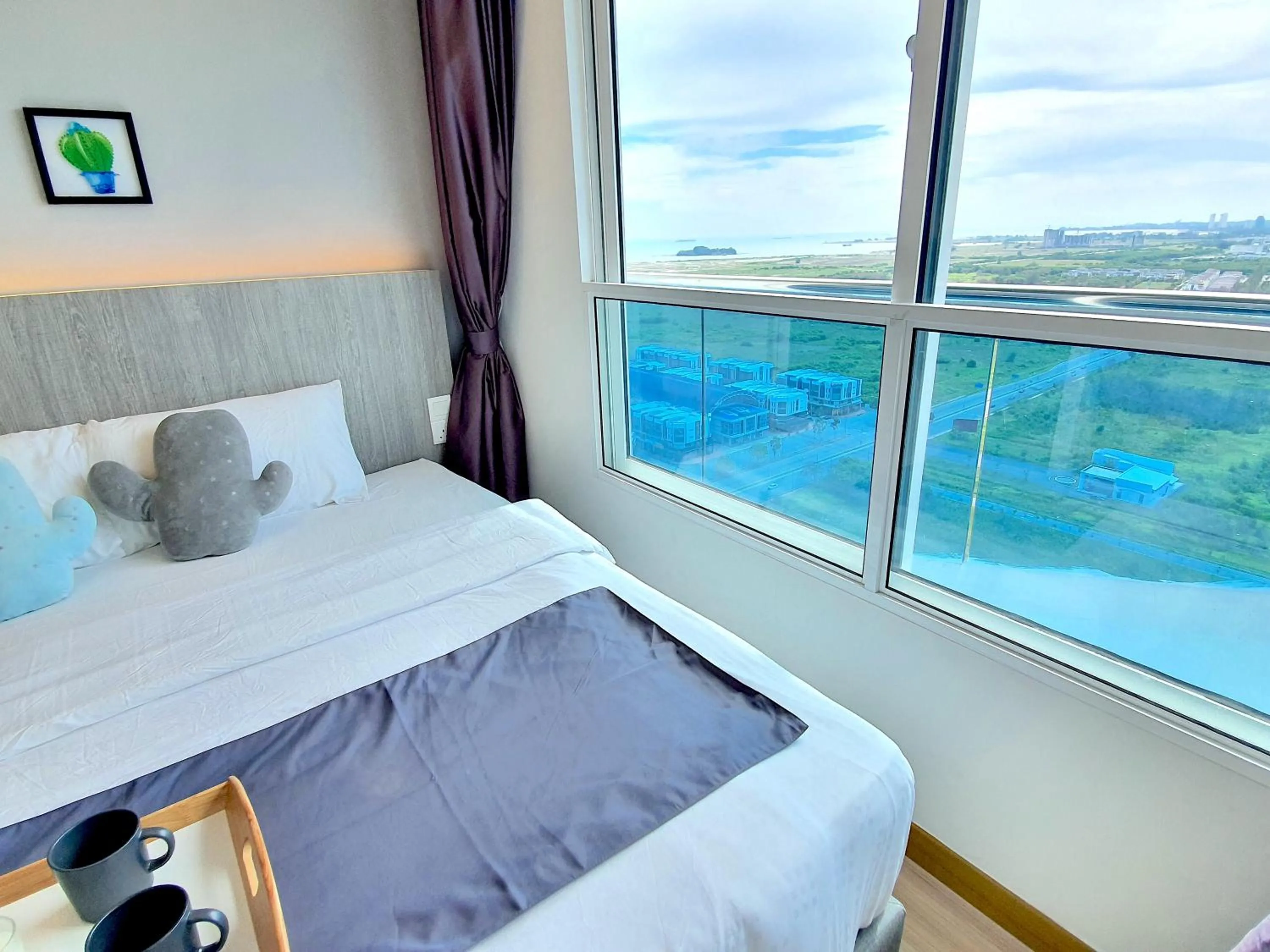Bedroom, Bed in The Wave Suites Melaka