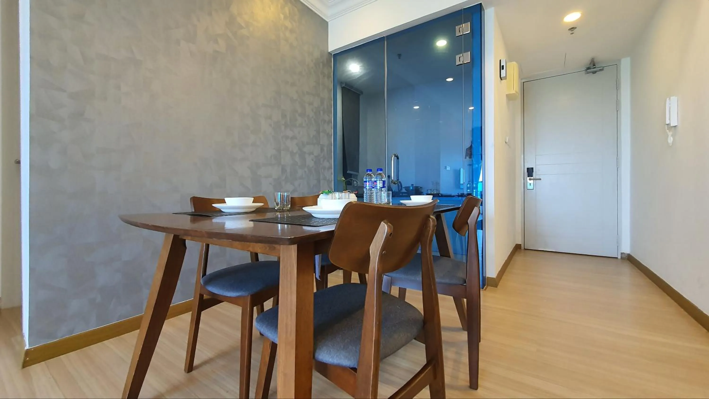 Dining area in The Wave Suites Melaka