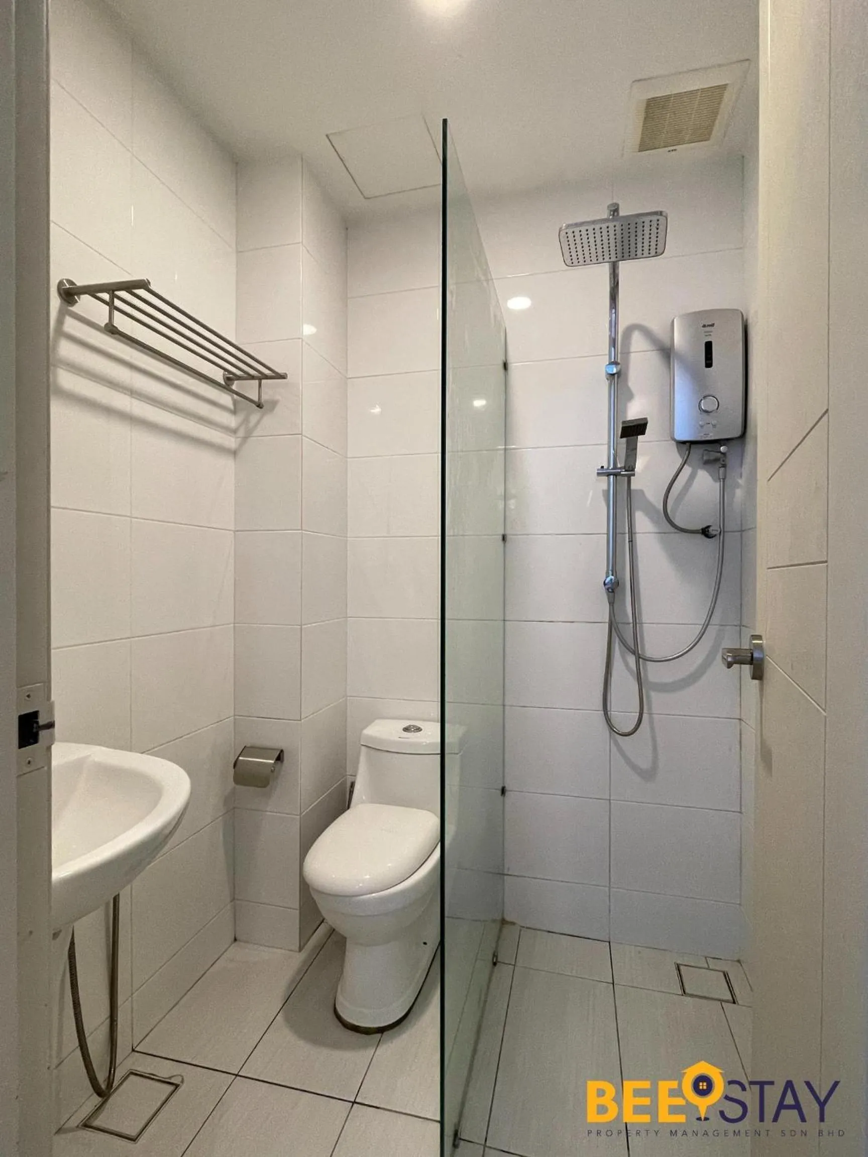 Bathroom in The Wave Suites Melaka