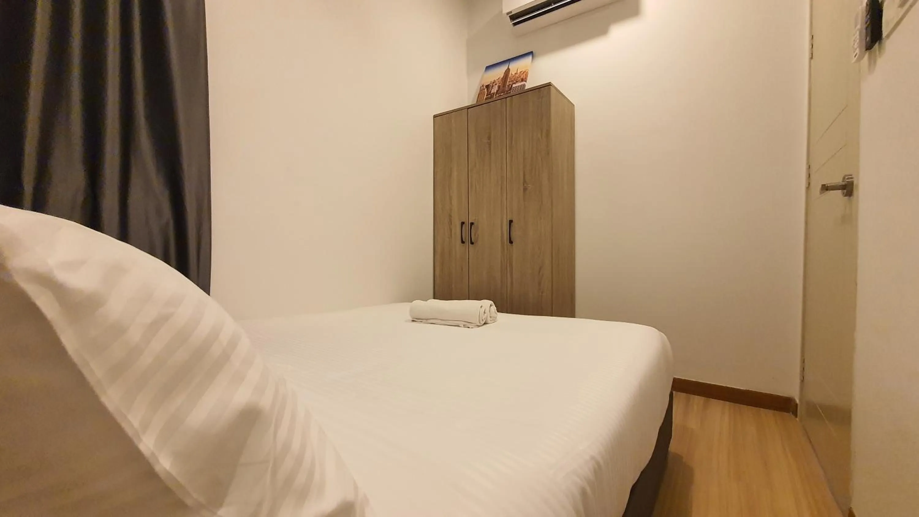 Bed in The Wave Suites Melaka
