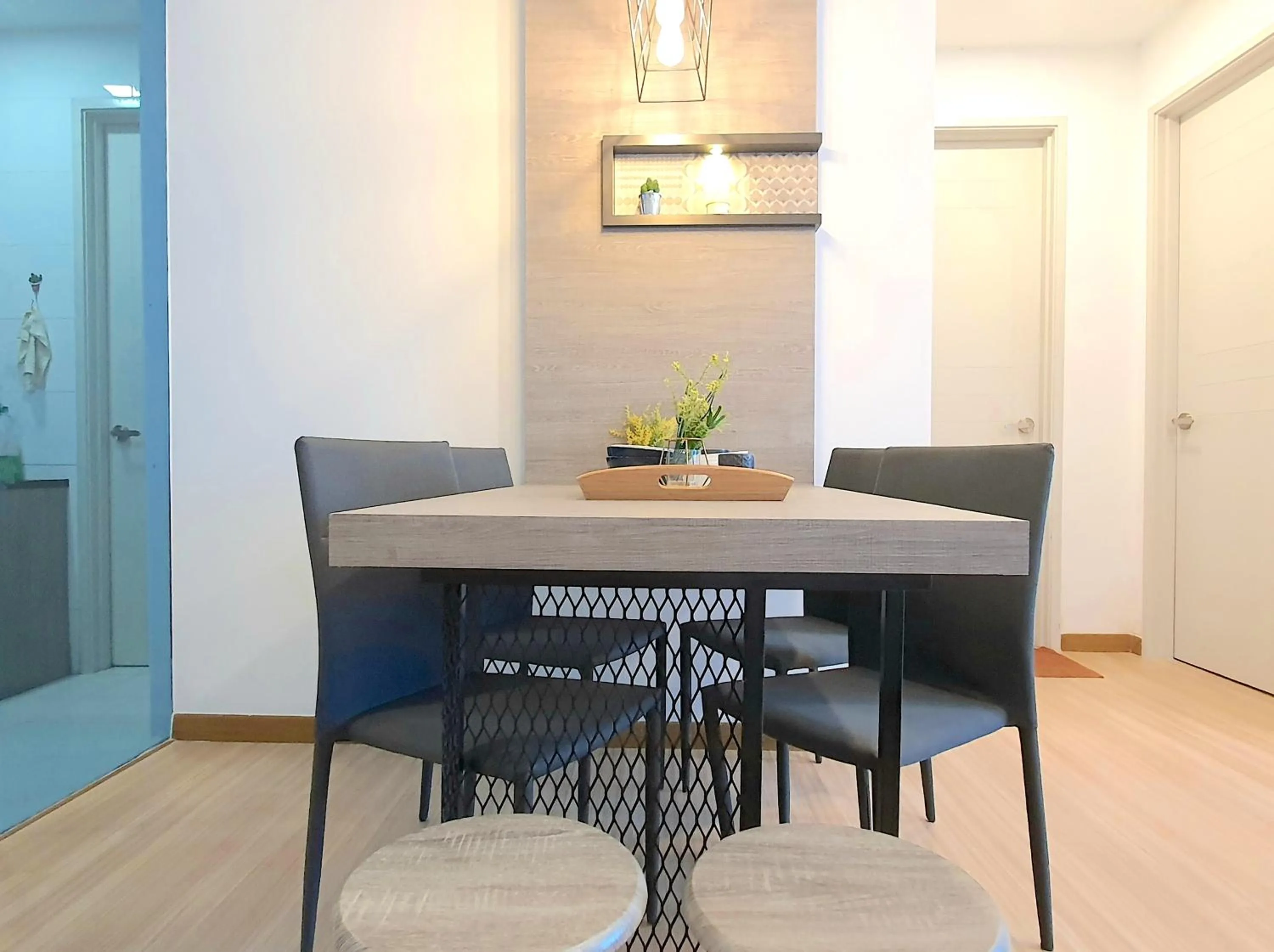 Dining area in The Wave Suites Melaka