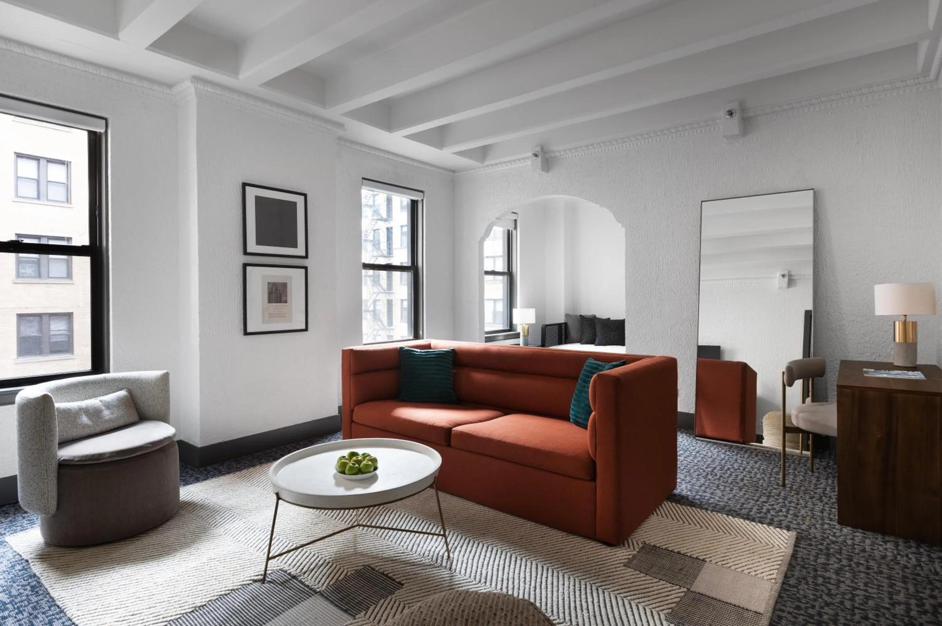 Library, Seating Area in Raffaello Hotel