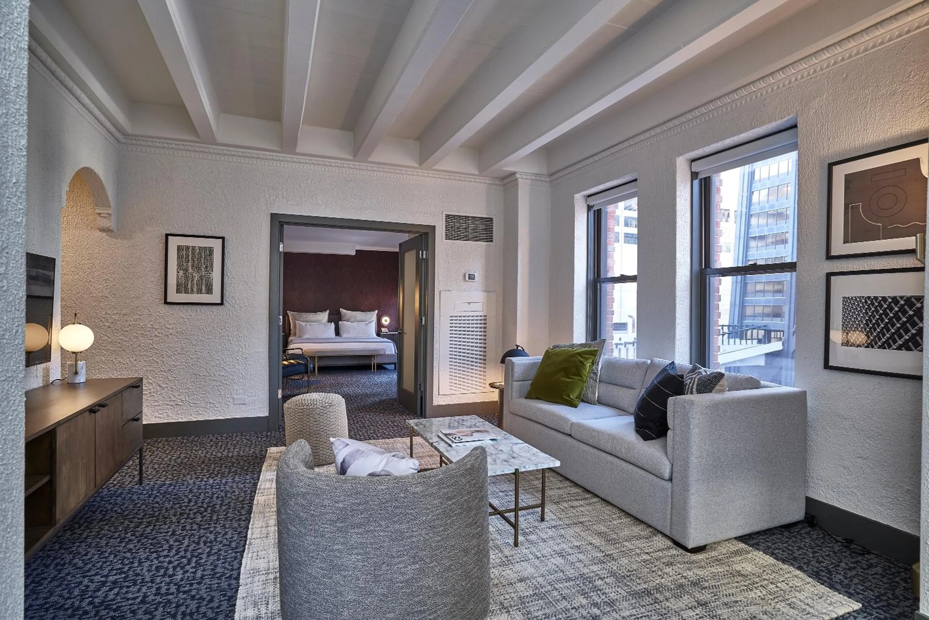 Living room, Seating Area in Raffaello Hotel